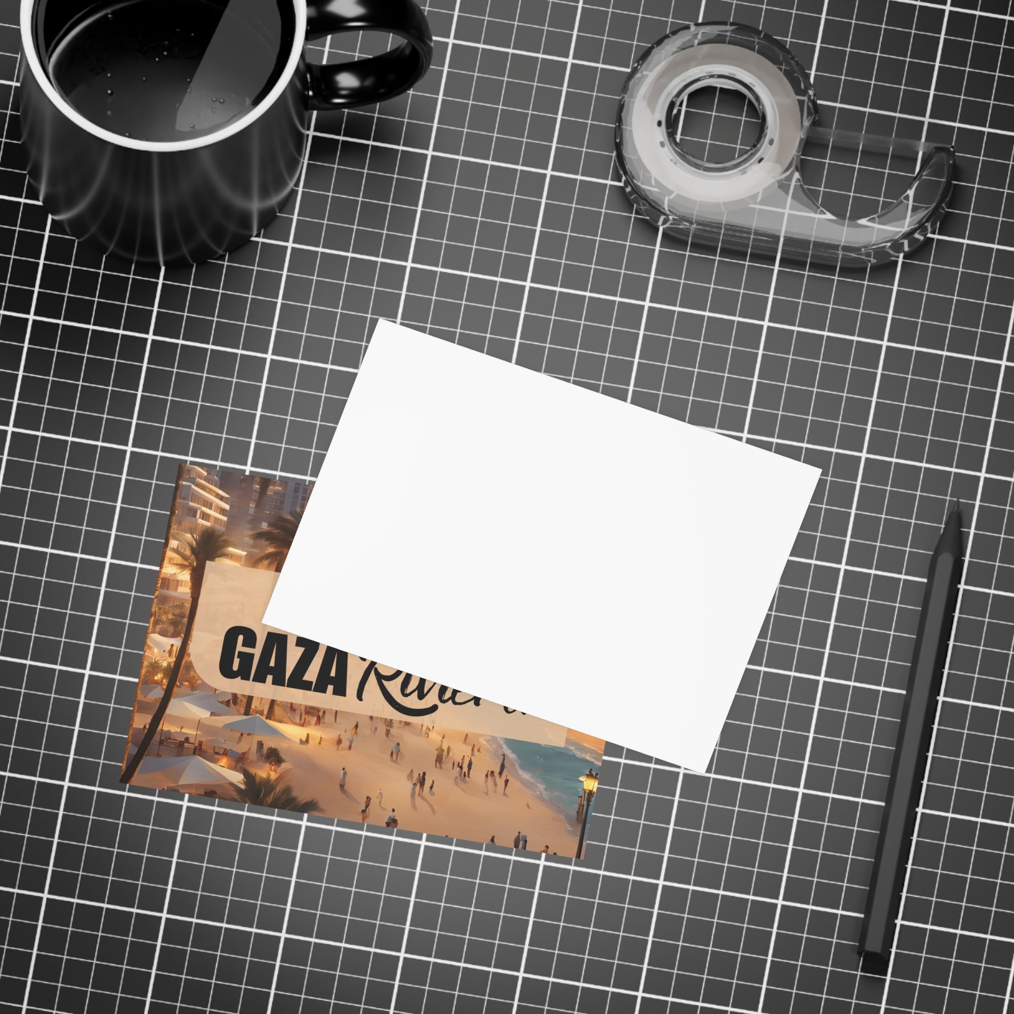 Trump’s Gaza Riviera Postcard Bundles with Envelopes