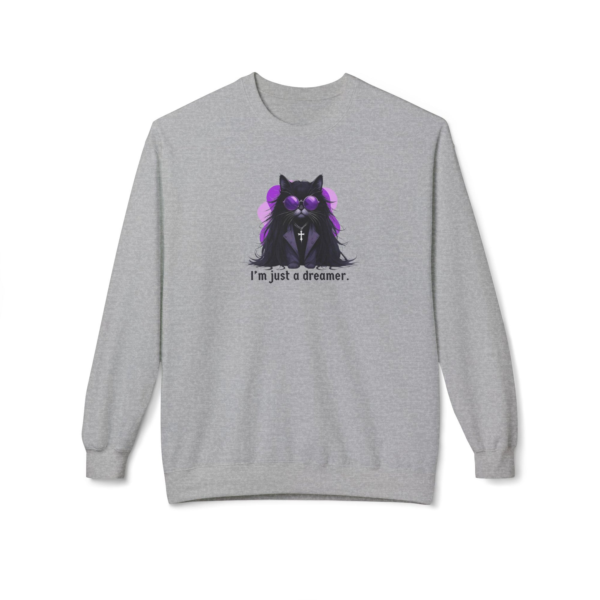 Just a Dreamer Ozzy Cat Sweatshirt