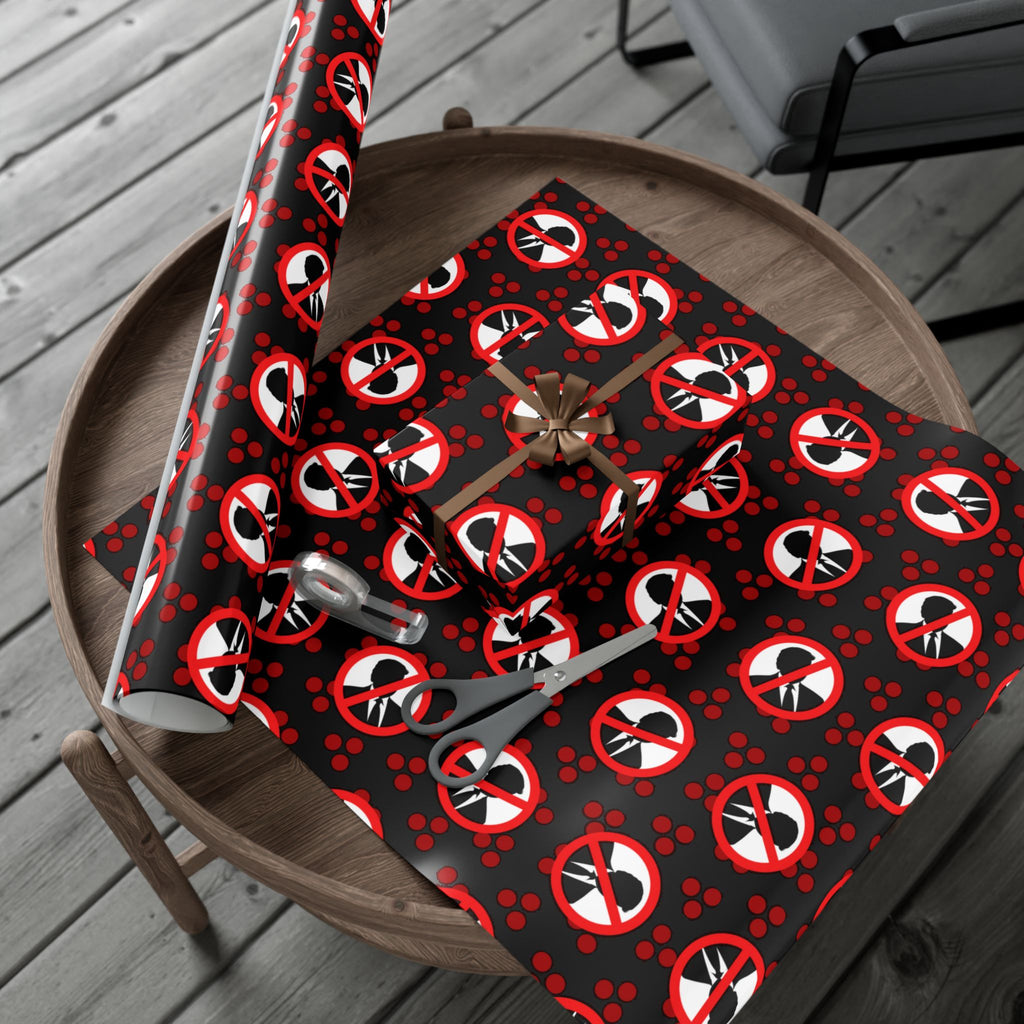 “Absolutely Not” Novelty Gift Wrap – Loud Opinions, Quiet Packaging