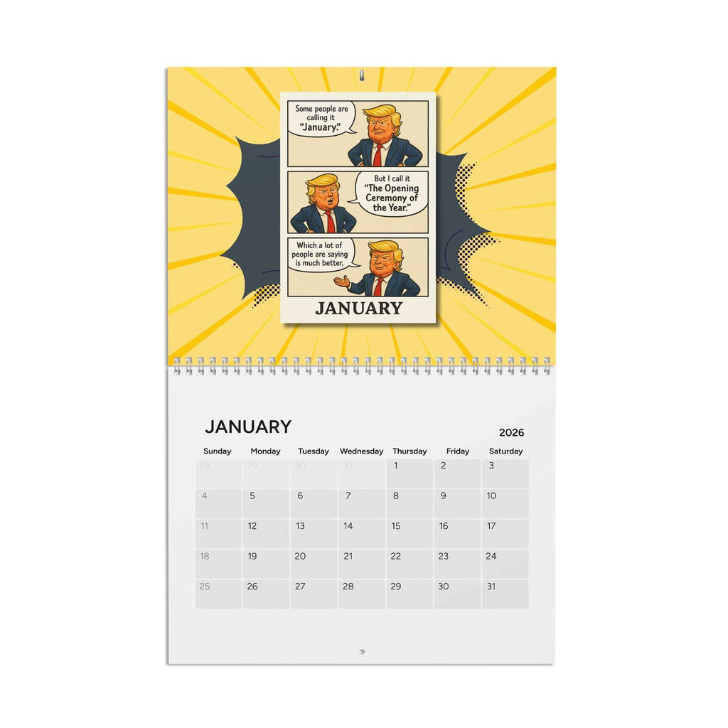 The Greatness Chronicles: 2026 Comic Calendar