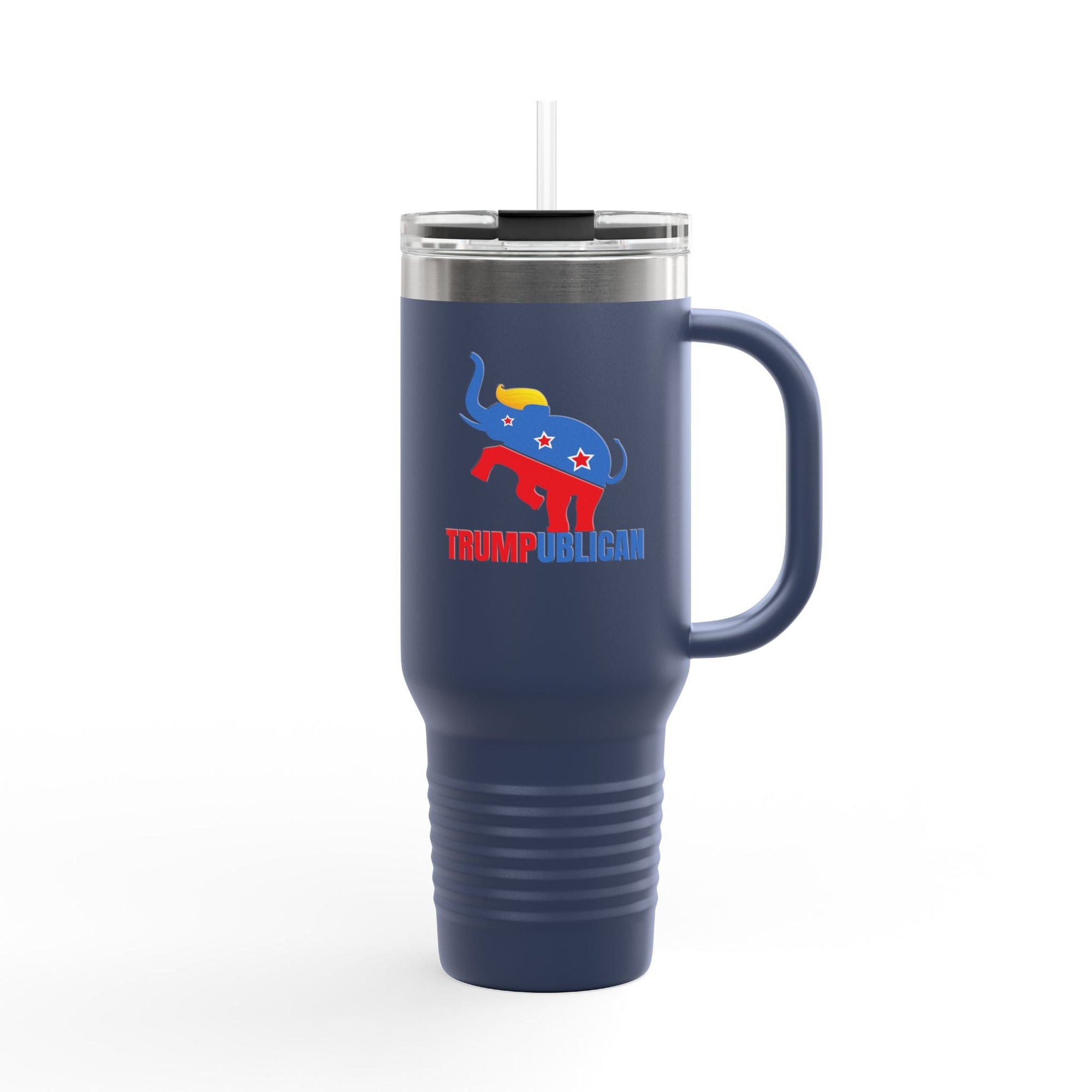 Trumpublican Patriotic Insulated Travel Mug - 40oz Printify