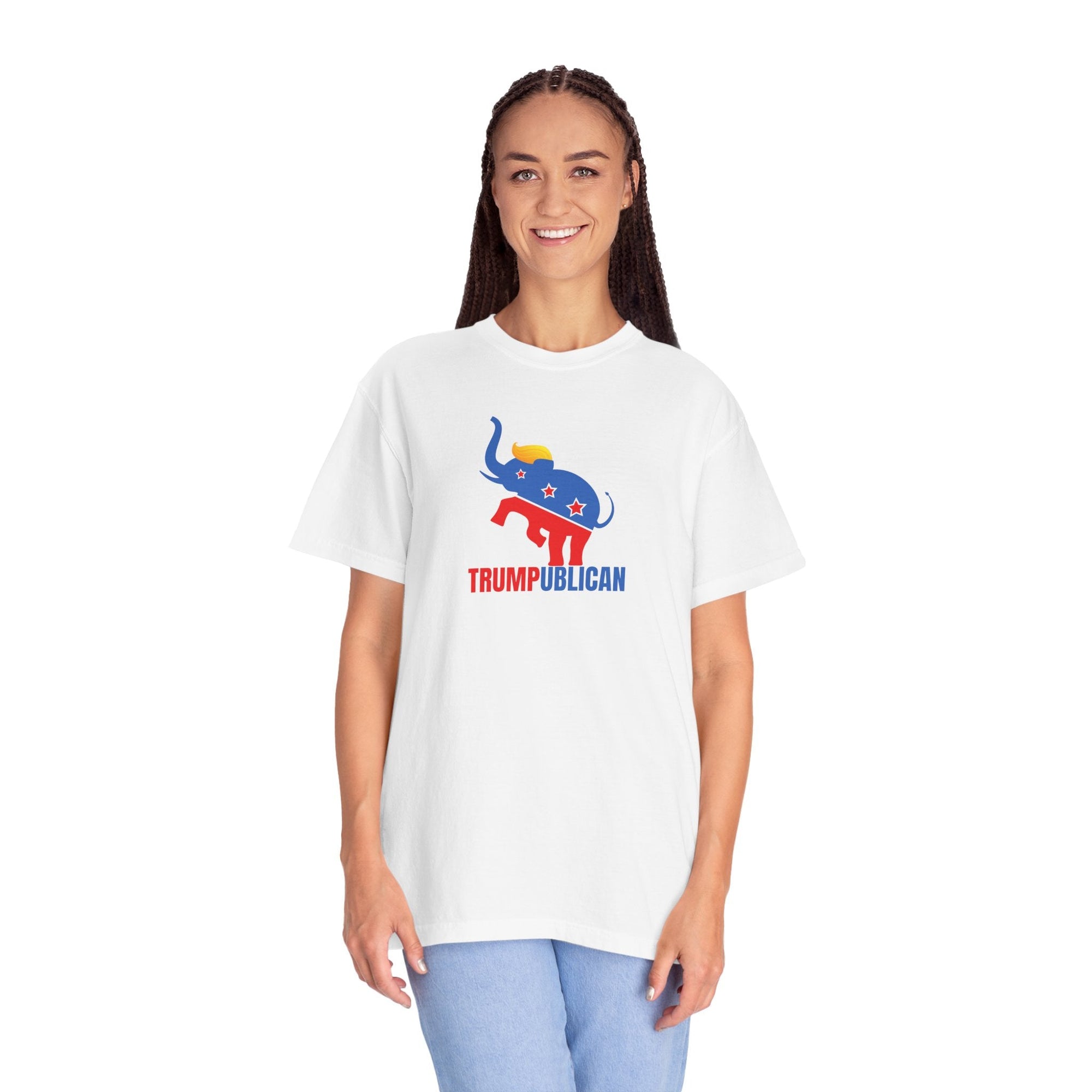 Trumpublican Unisex Garment-Dyed T-Shirt Printify