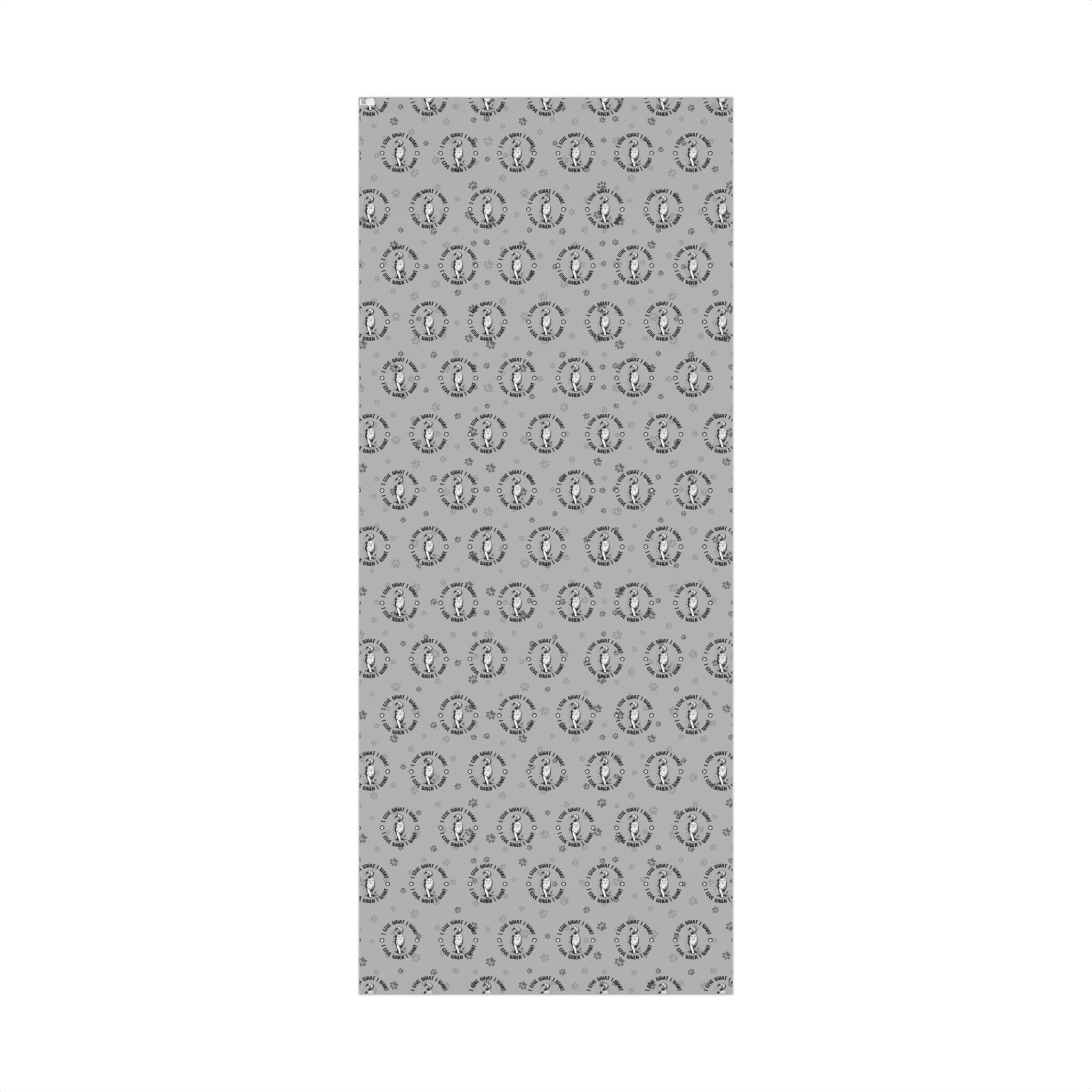 I Give What I Want – Cat Lover Gift Wrap (All-Occasion)