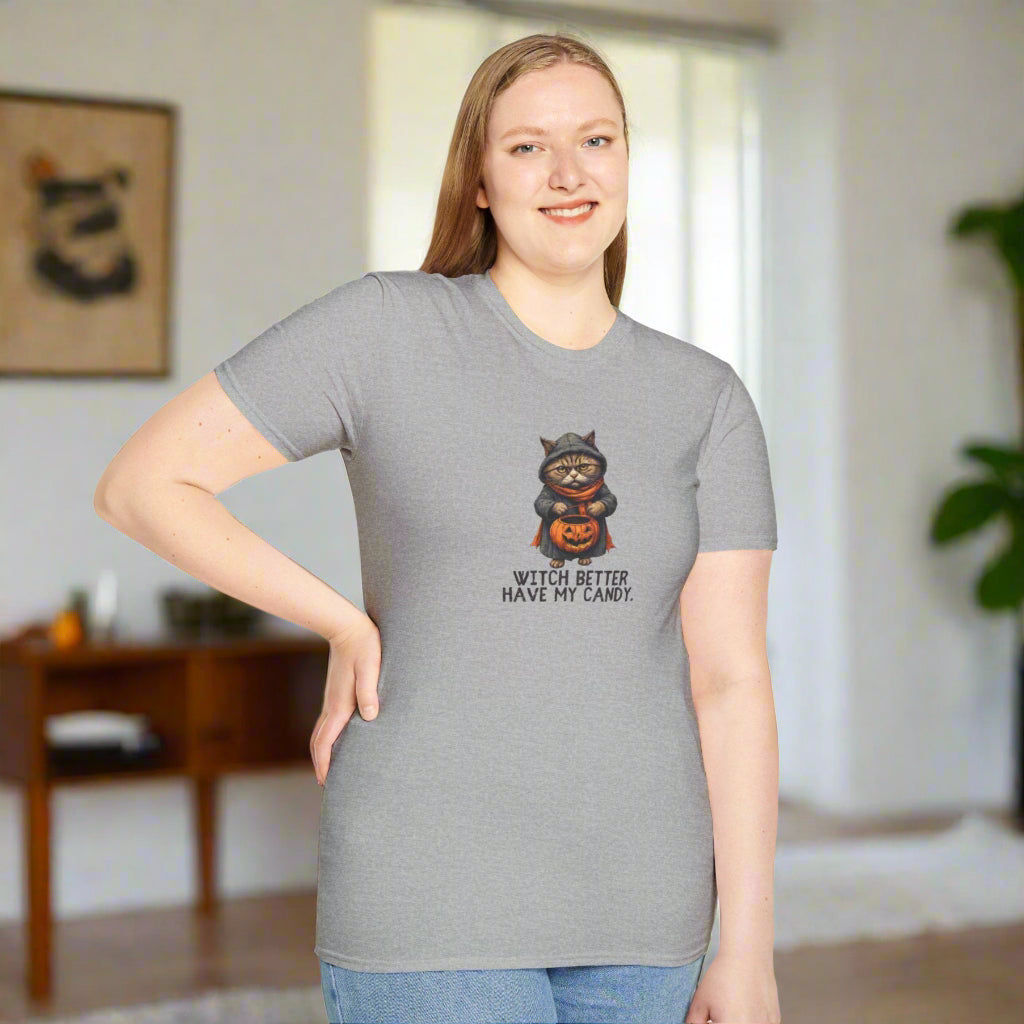 Witch Better Have My Candy Halloween Unisex Softstyle T-Shirt