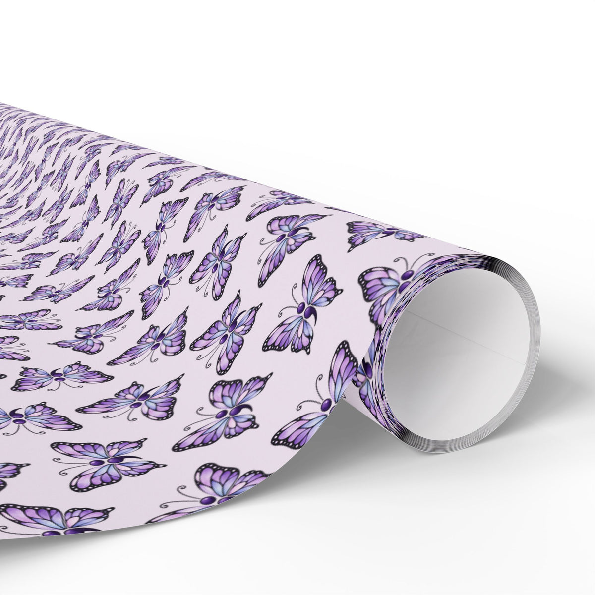 Purple Butterfly Suicide Prevention Awareness Wrapping Paper | Hope & Remembrance Gift Wrap