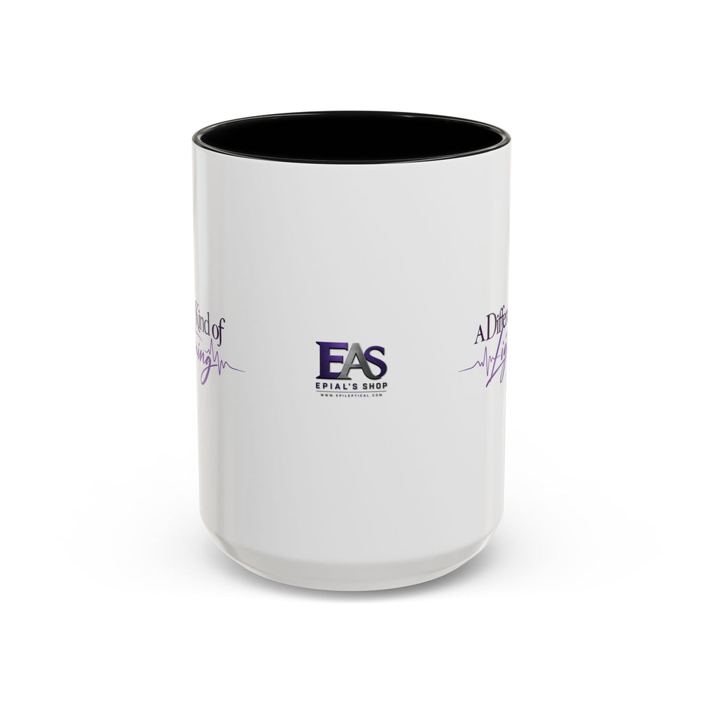 A Different Kind of Lightning | Epilepsy Awareness Two-Tone Coffee Mug (11oz/15oz)