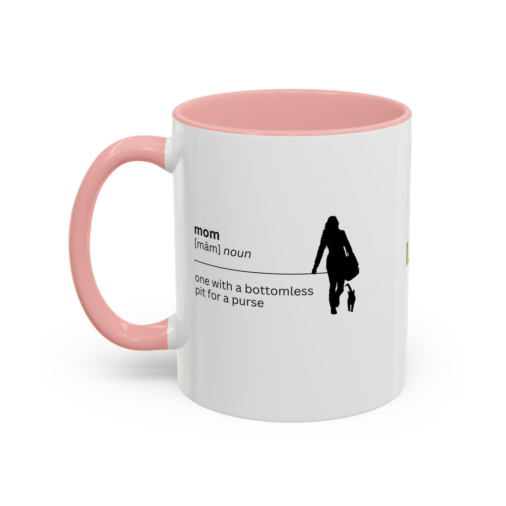 Mom Purse Accent Coffee Mug - Perfect Gift for Moms