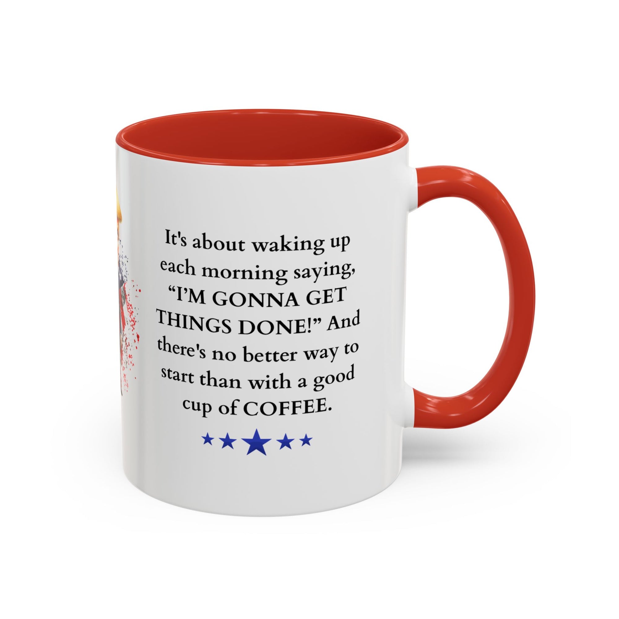 Donald Trump Motivational Coffee Mug: Mocha Inspiration