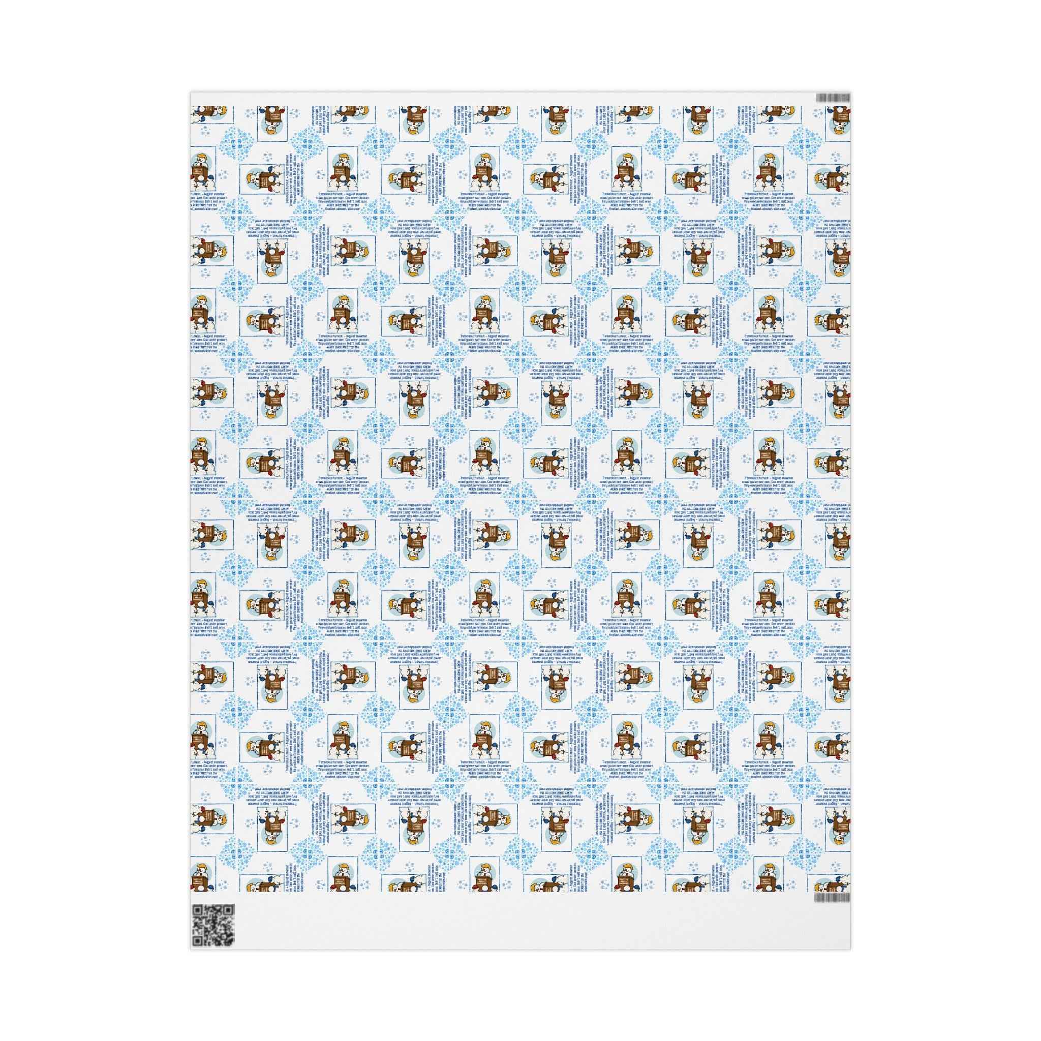 Frosty’s Press Conference Wrapping Paper