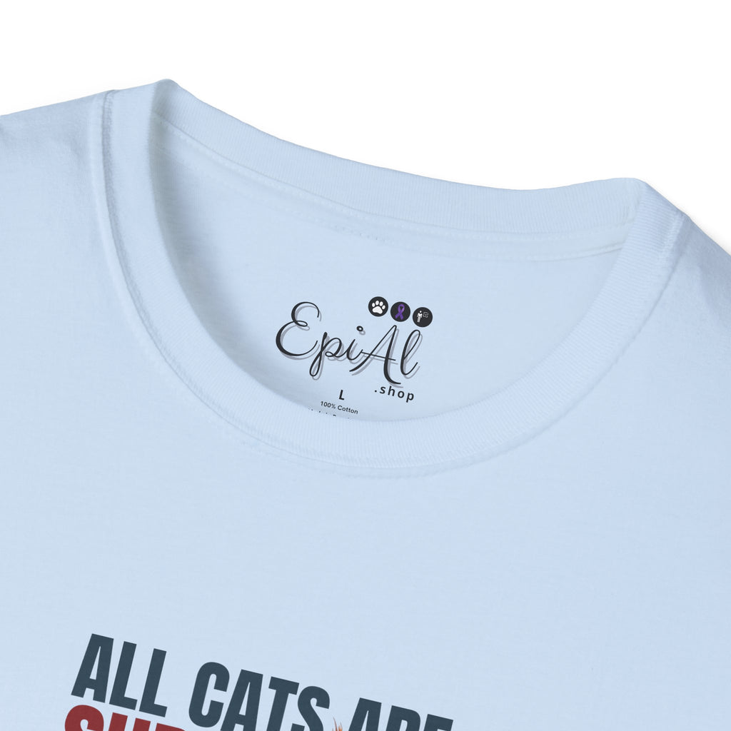 Super Cat Unisex T-Shirt, Fun Cat Lover Tee
