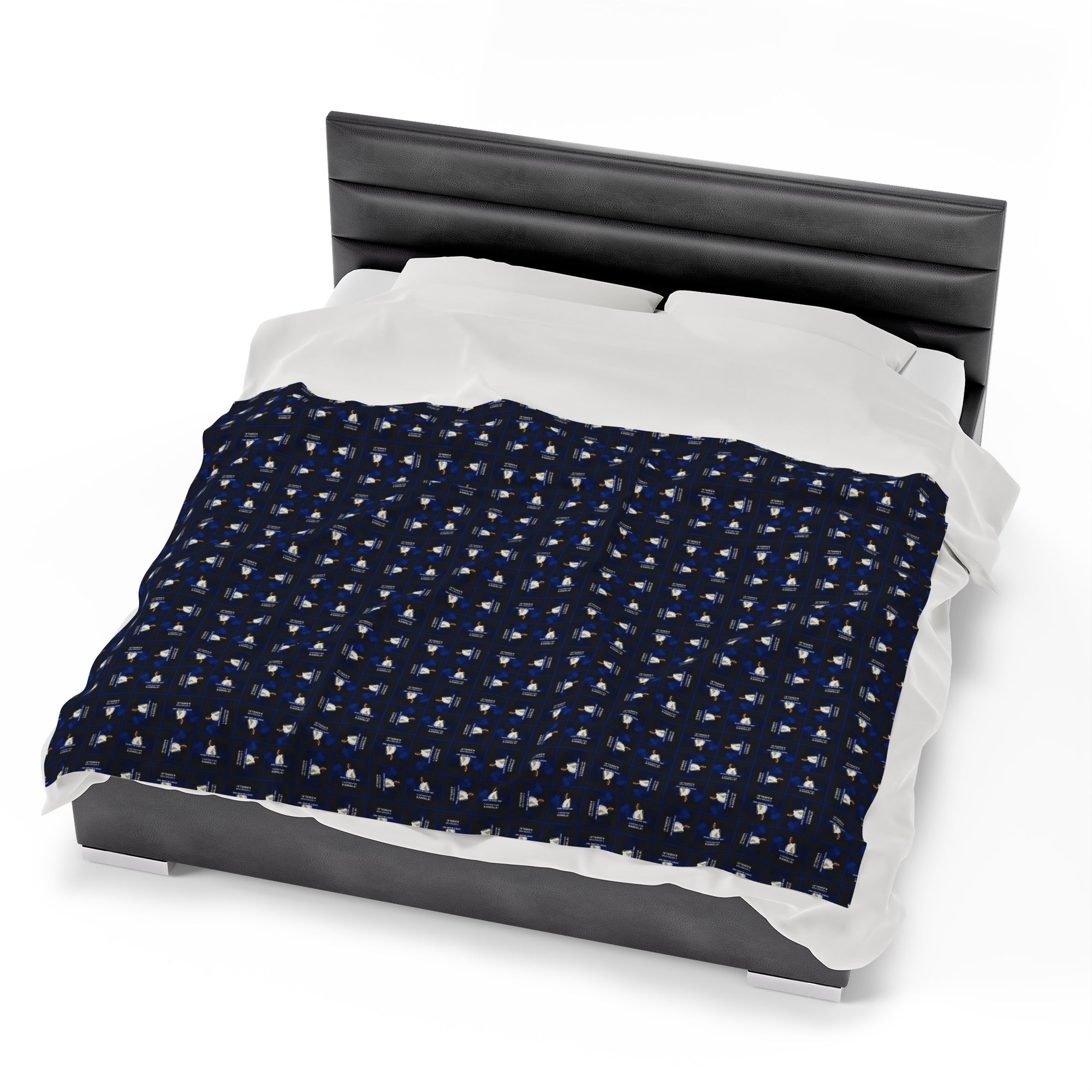 Don't Blame Me Voted for Kamala Velveteen Plush Blanket