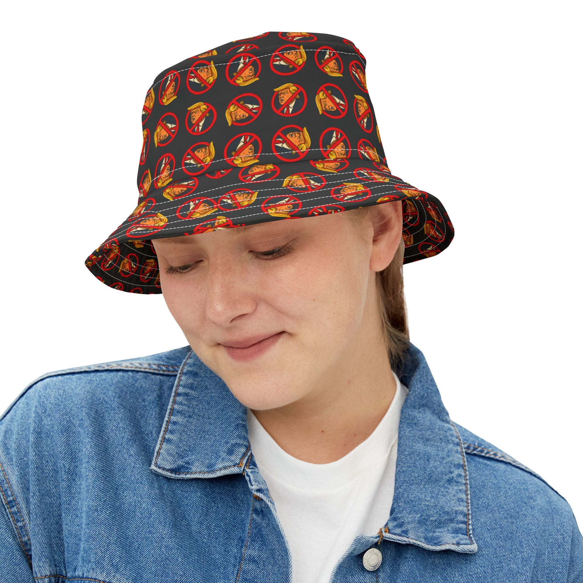 Hater Fun Political Parody Bucket Hat