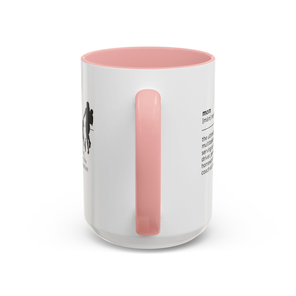 Mom Multitasker Accent Coffee Mug - Perfect Gift for Moms