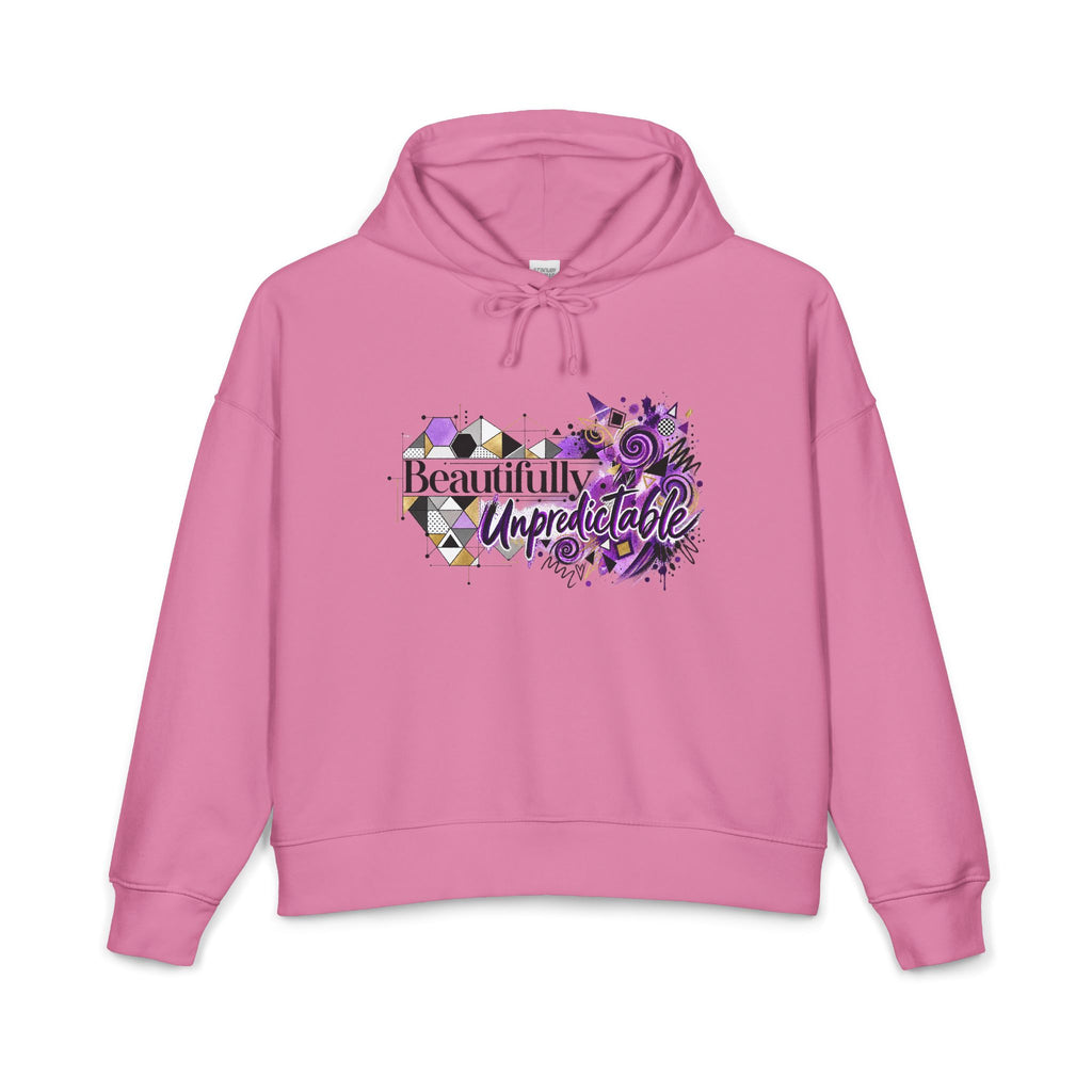 Beautifully Unpredictable Epilepsy Awareness Organic Cotton Hoodie