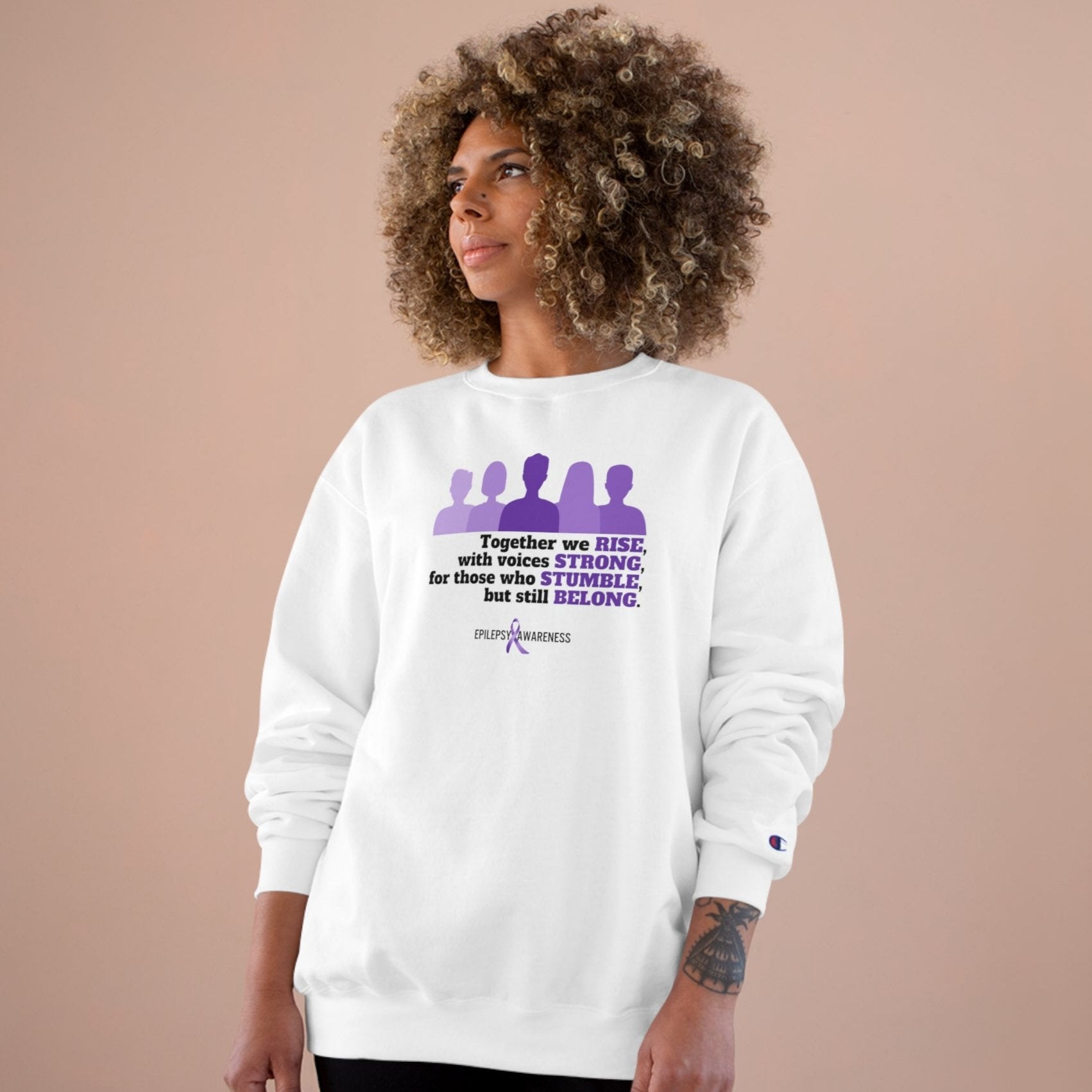Together We Rise Champion Sweatshirt - EpiAl's Shop