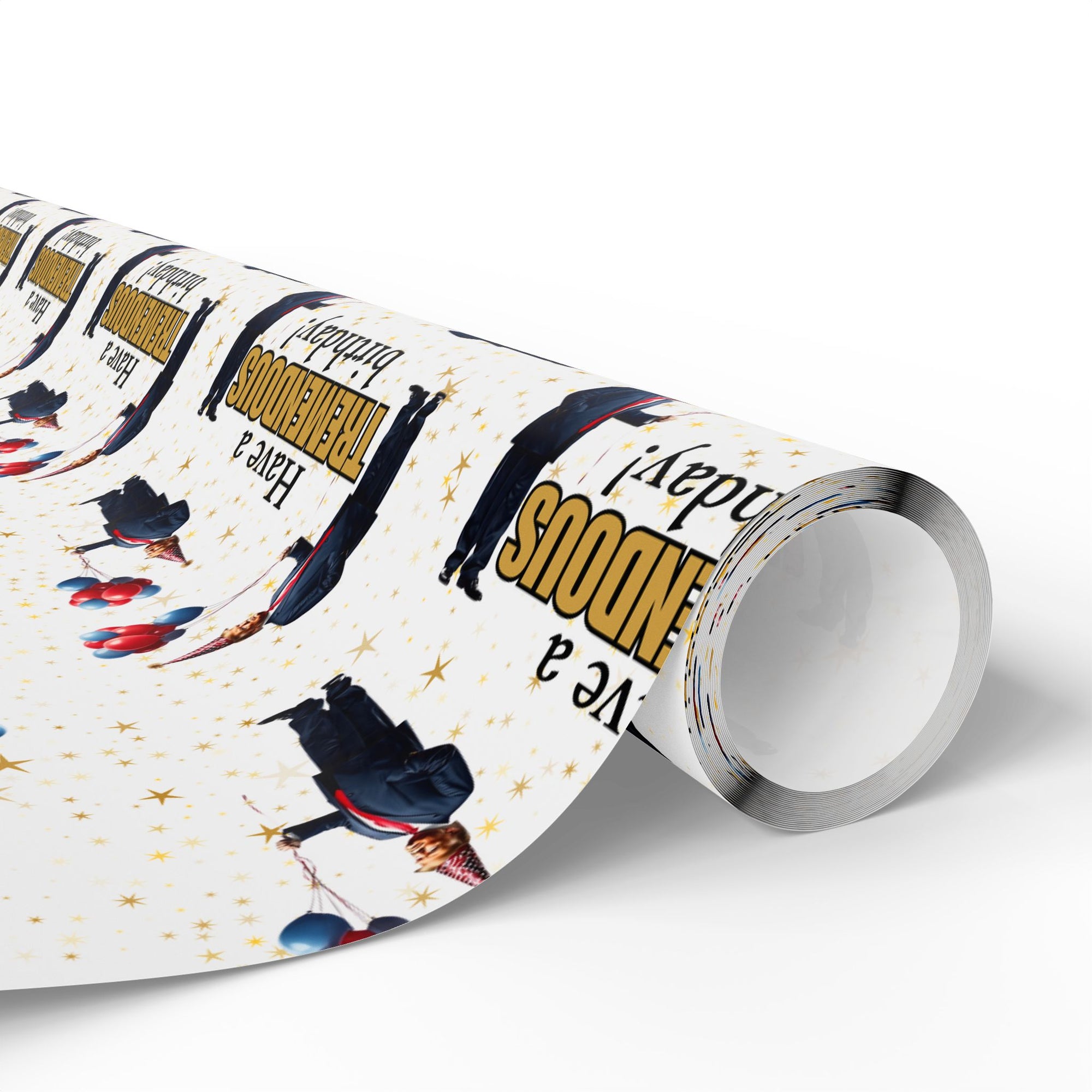 Tremendous Trump Birthday Wrapping Paper