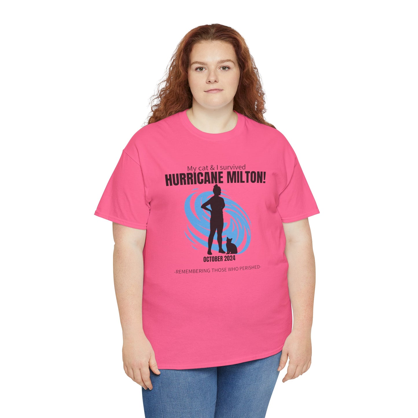 Hurricane Milton Survivor Unisex Heavy Cotton Tee
