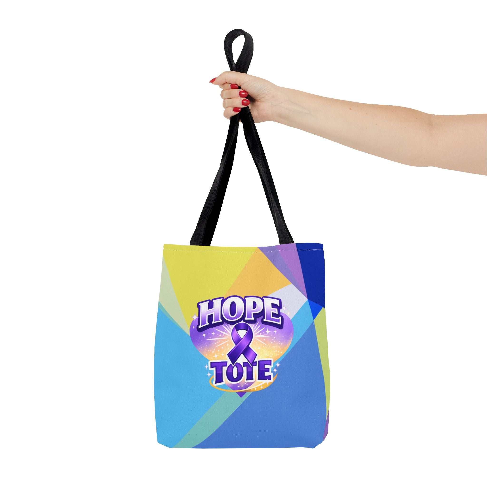 Hope Tote Epilepsy Awareness Ribbon Tote Bag