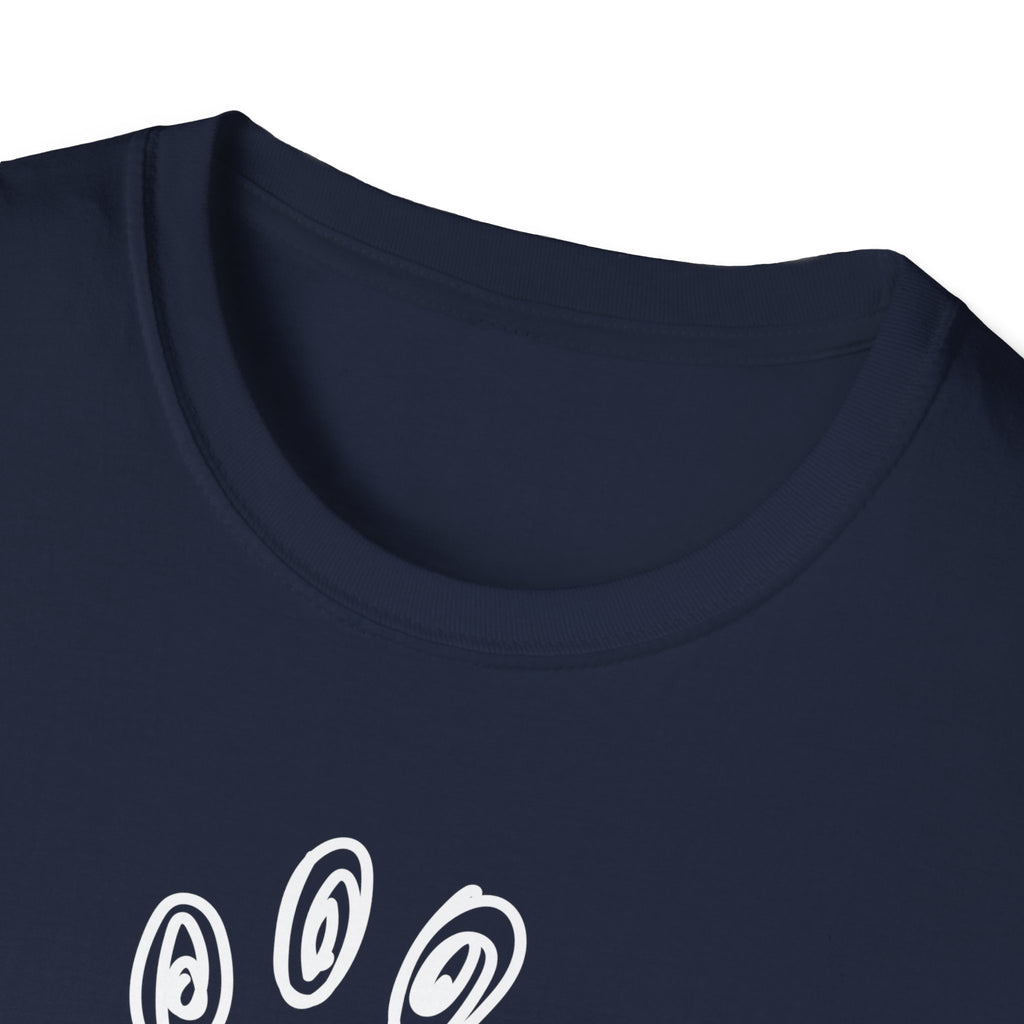 Scribble Paw Unisex Softstyle T - Shirt - T - Shirt - Epileptic Al’s Shop