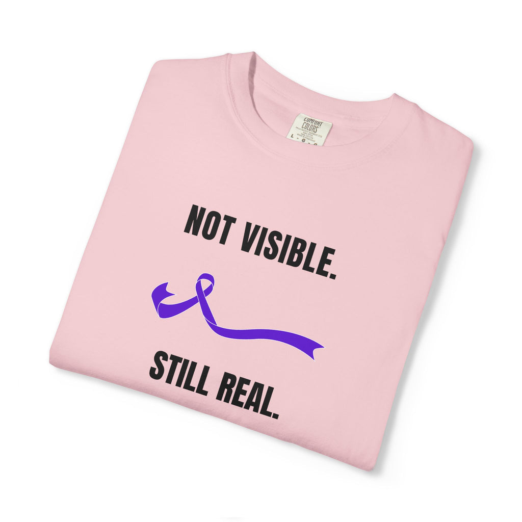 Not Visible. Still Real. T-Shirt – Epilepsy Awareness Apparel