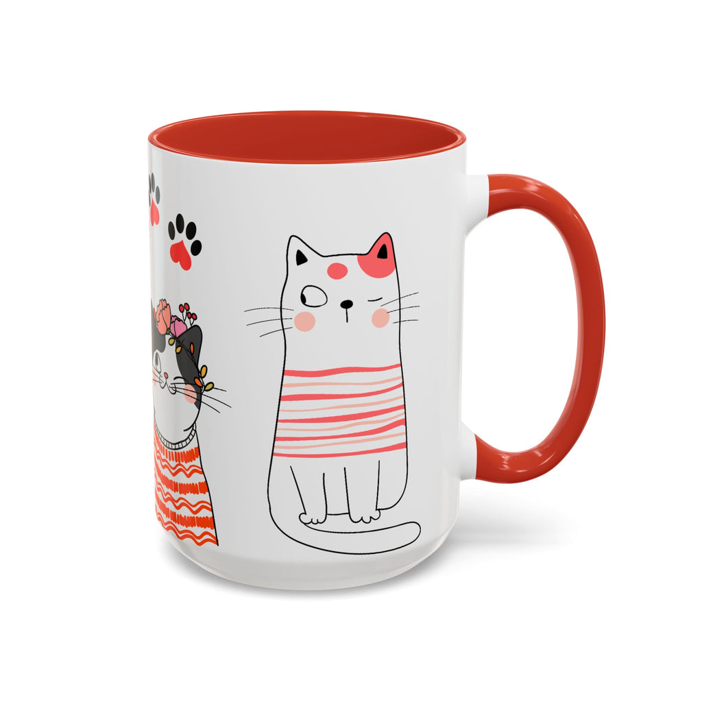 Cute Chilly Cats Coffee Mug
