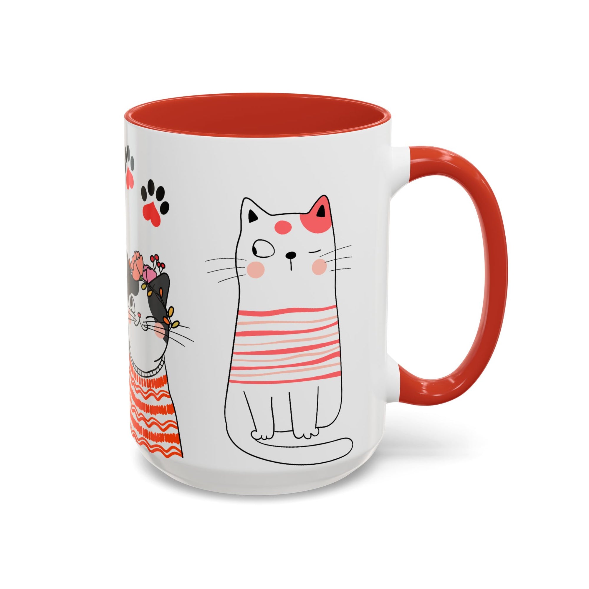 Cute Chilly Cats Coffee Mug