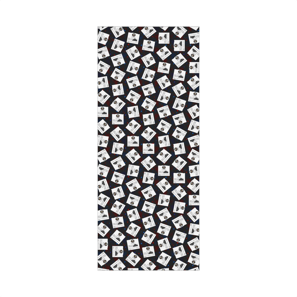 Classified Celebration Gift Wrap – Patriotic Parody Fireworks Wrapping Paper