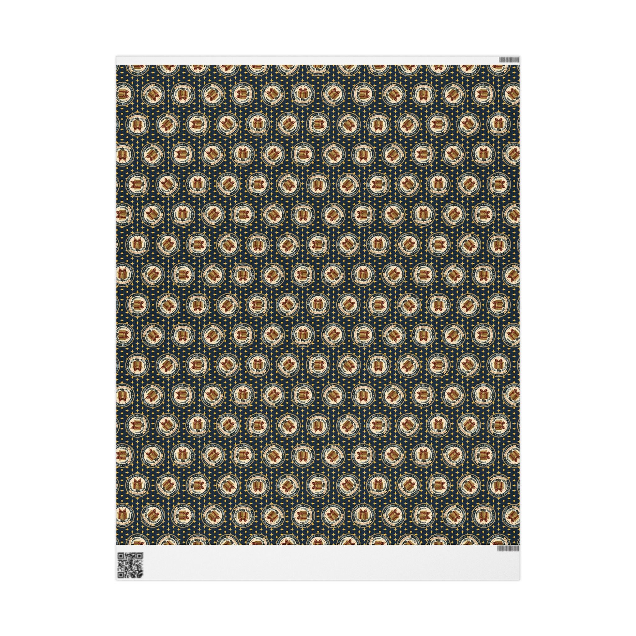 Department of Festive Containment Wrapping Paper Roll