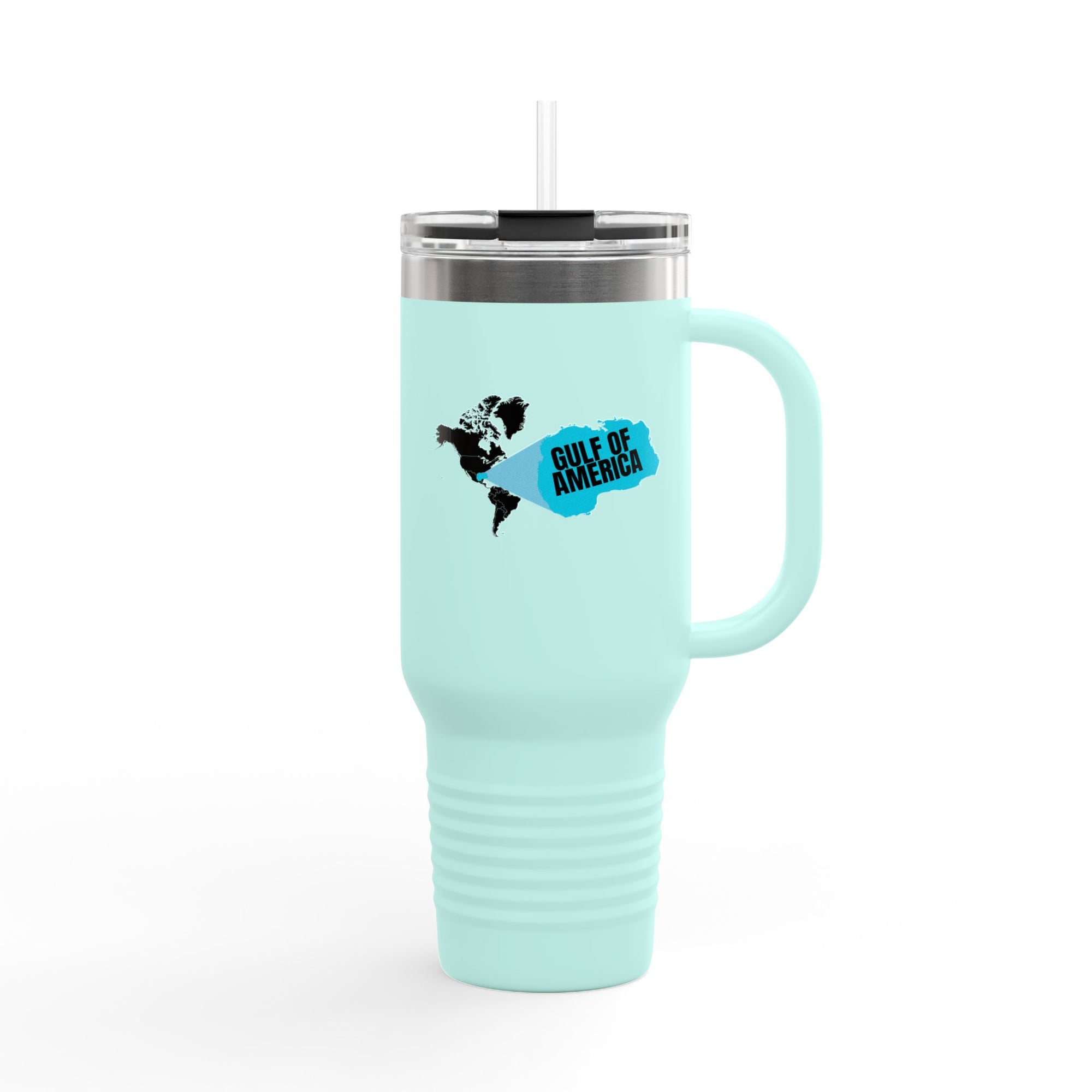 American Gulf Map Insulated Travel Mug, 40oz