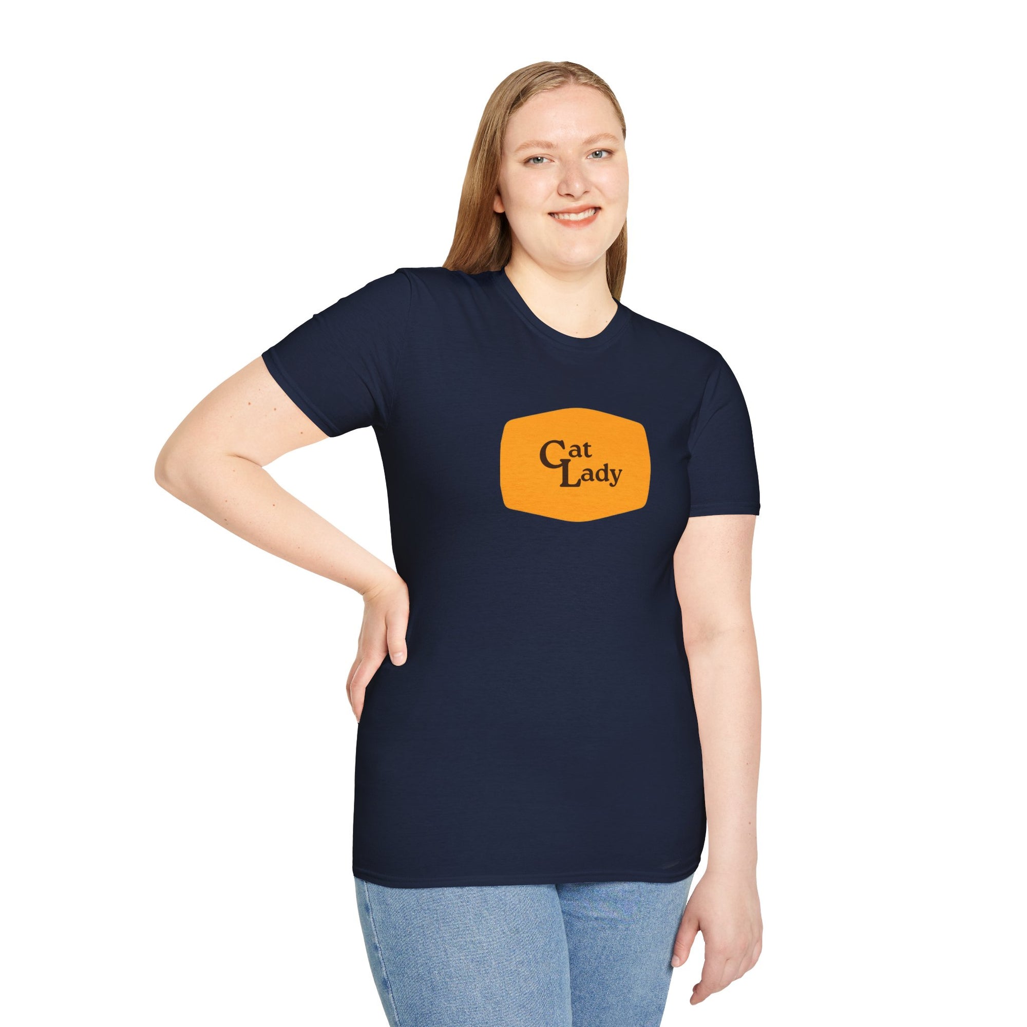 Cracker Barrel Style Cat Lady Softstyle T-Shirt