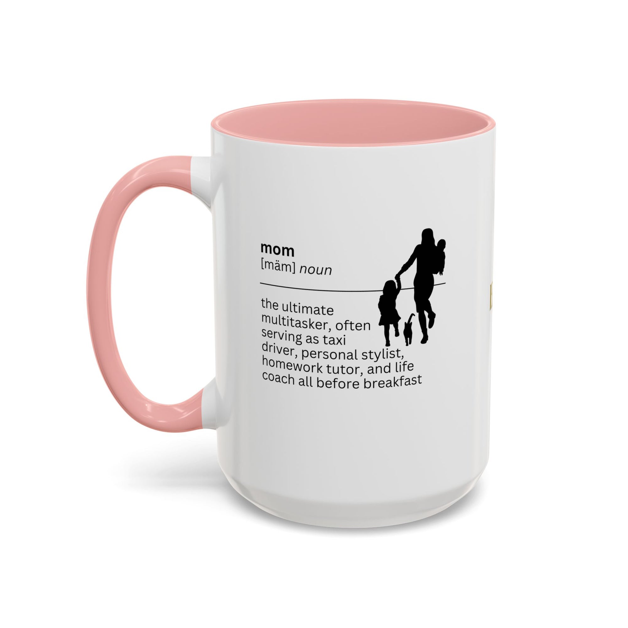 Mom Multitasker Accent Coffee Mug - Perfect Gift for Moms
