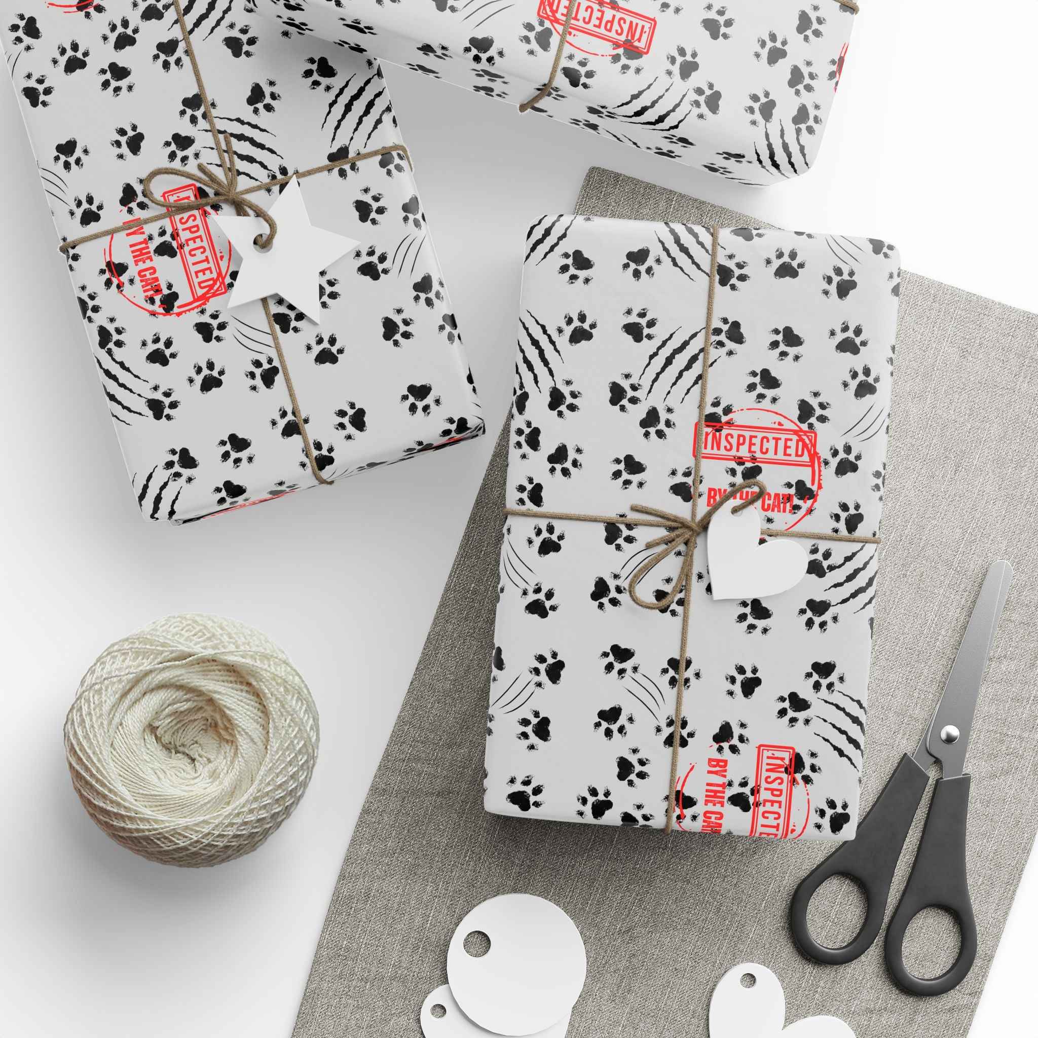 This Gift Was Inspected by a Cat – All-Purpose Gift Wrap