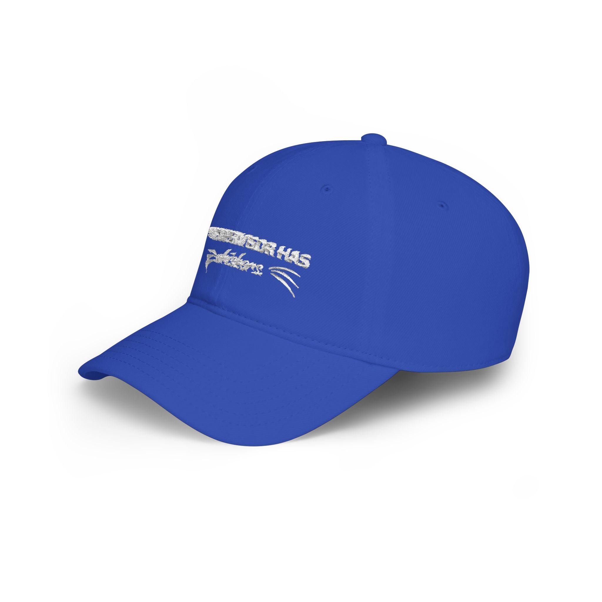 My Supervisor Has Whiskers Embroidered Cat Lover Baseball Cap