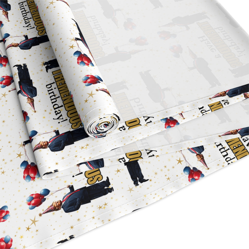 Tremendous Trump Birthday Table Runner