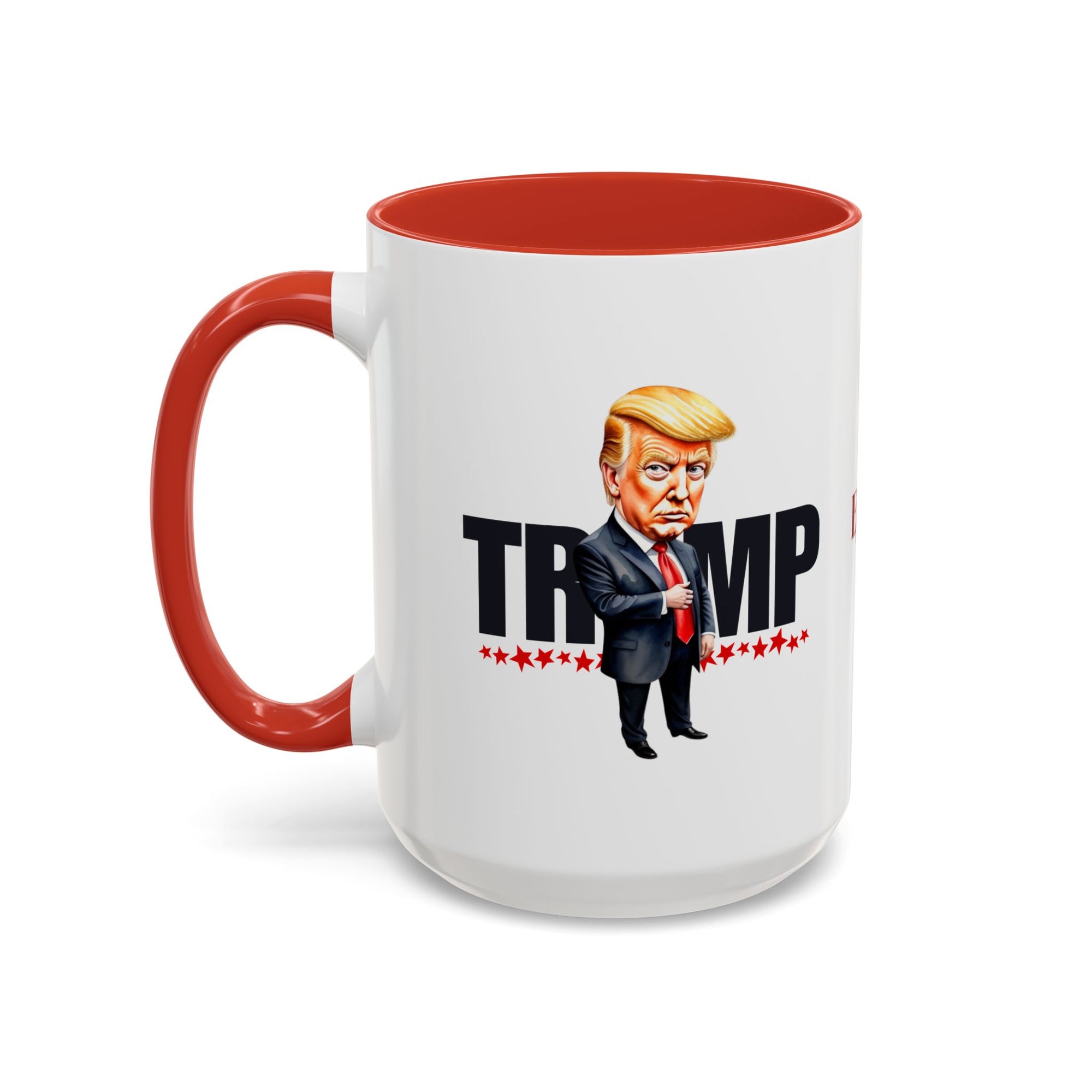 Trump Accent Coffee Mug - 11oz & 15oz, Bold Statement Mugs for Political Enthusiasts