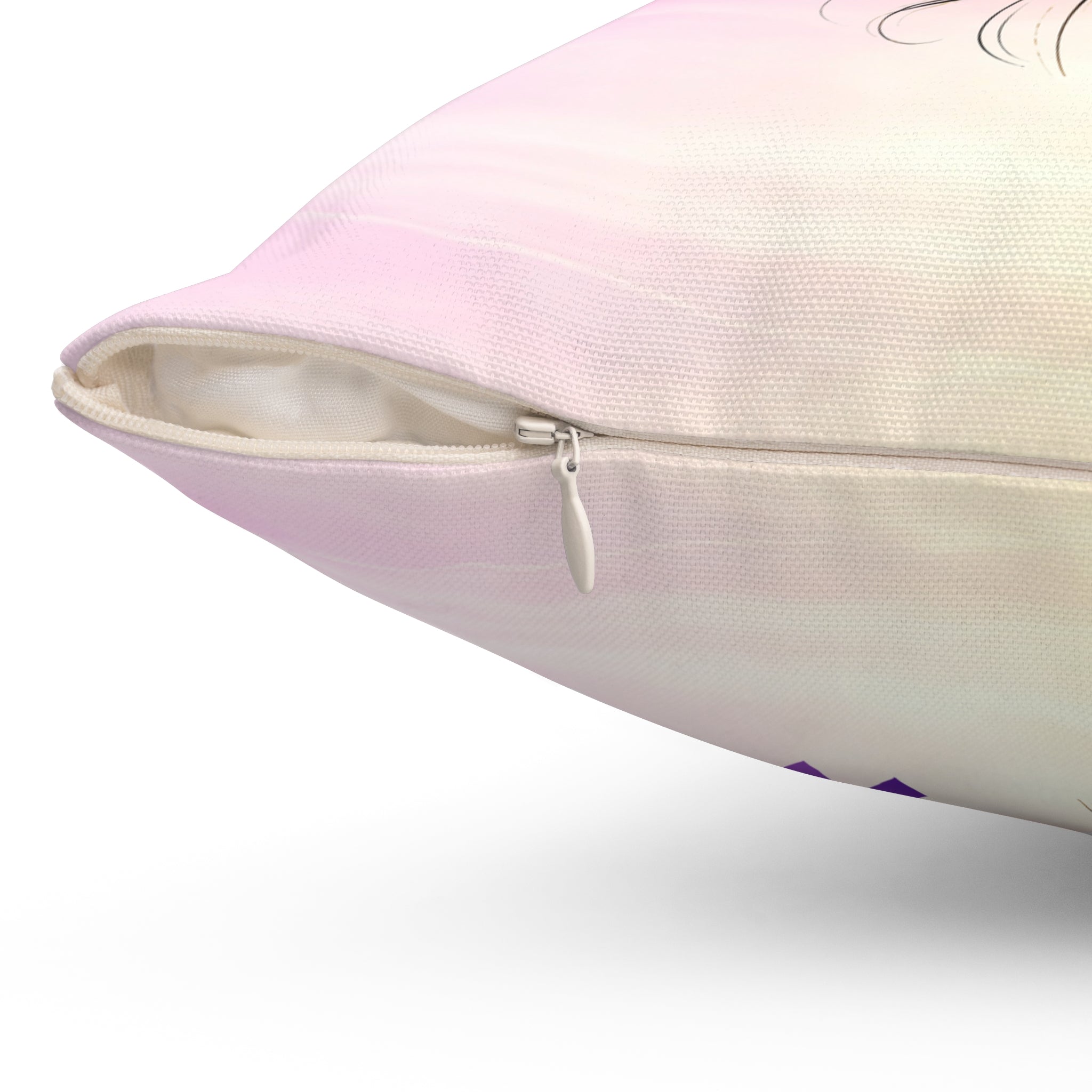 She Wears a Crown of Static – Epilepsy Awareness Throw Pillow