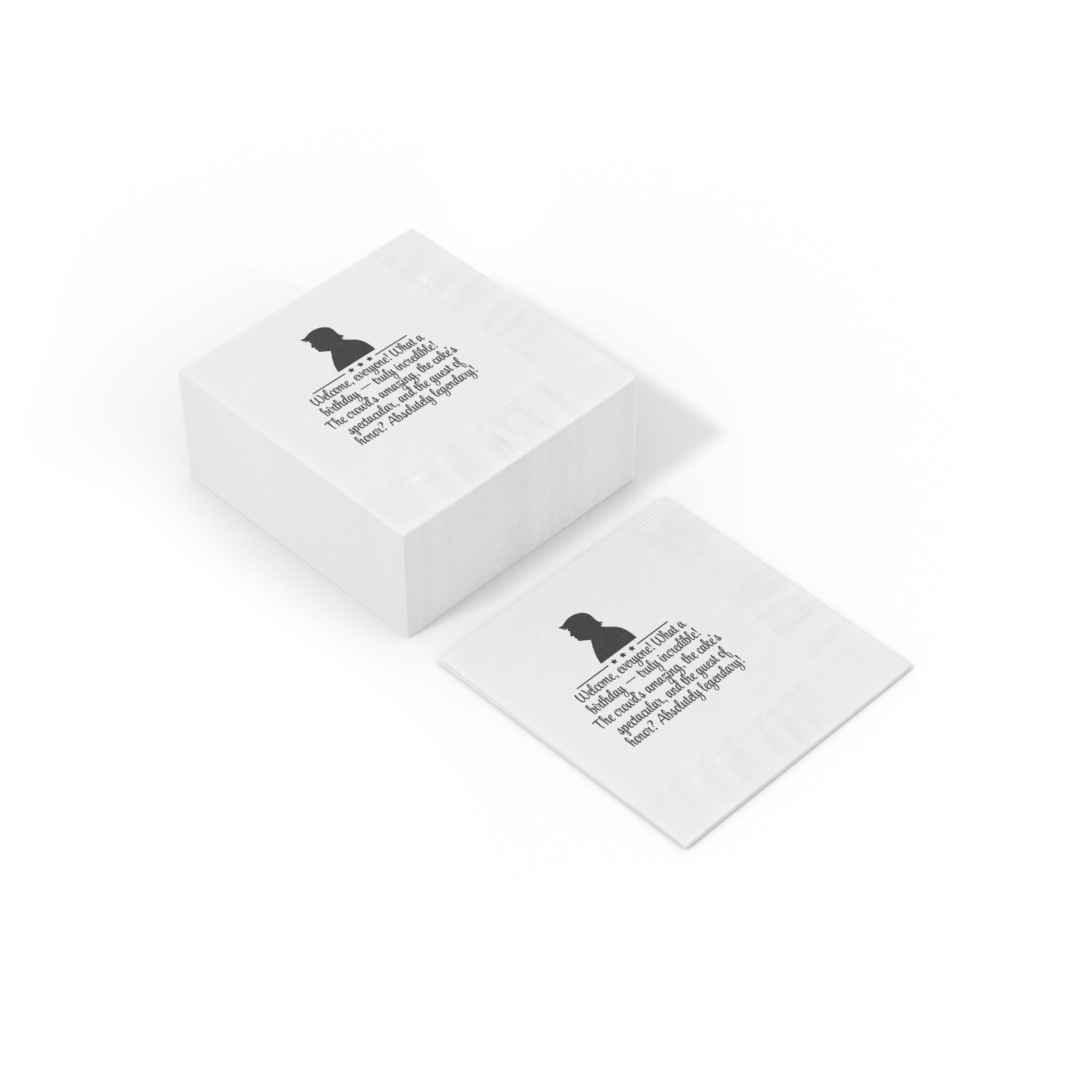 Legendary Birthday Bash Party Napkins – Parody Décor