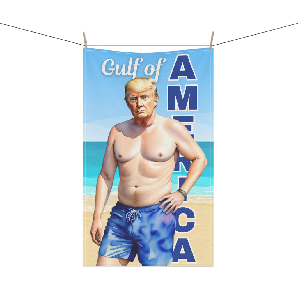 Humorous Beach-Themed Tea Towels - American Gulf Design