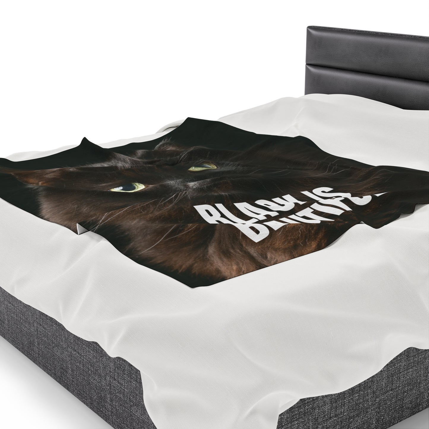 Black is Beautiful Velveteen Plush Blanket