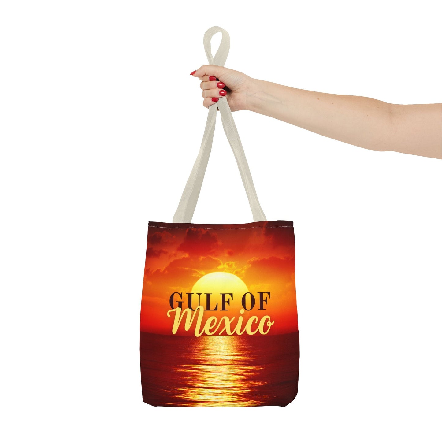 Gulf of Mexico Sunset Tote Bag - Chic Beach Accessory Printify