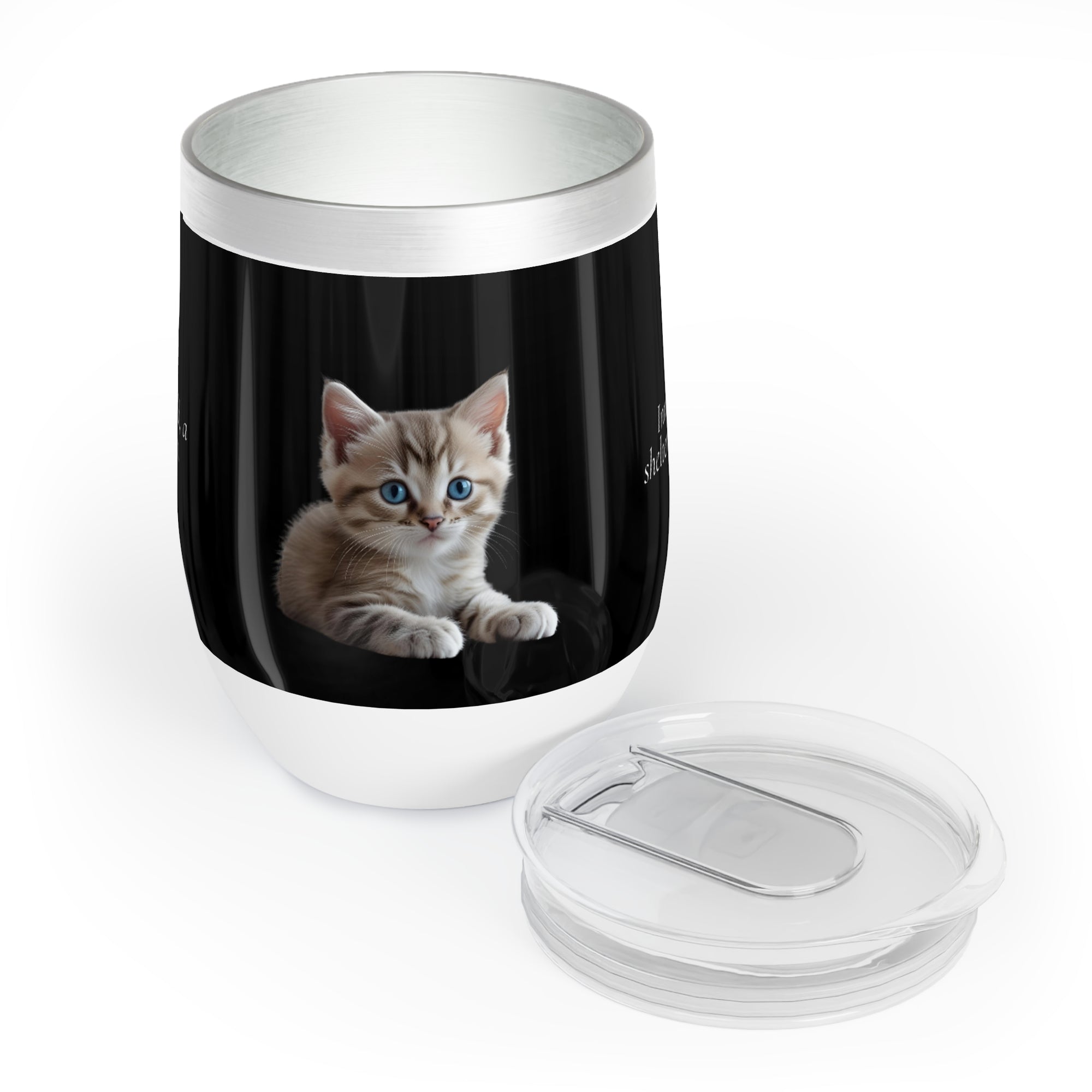 A Little One is Born Chill Wine Tumbler