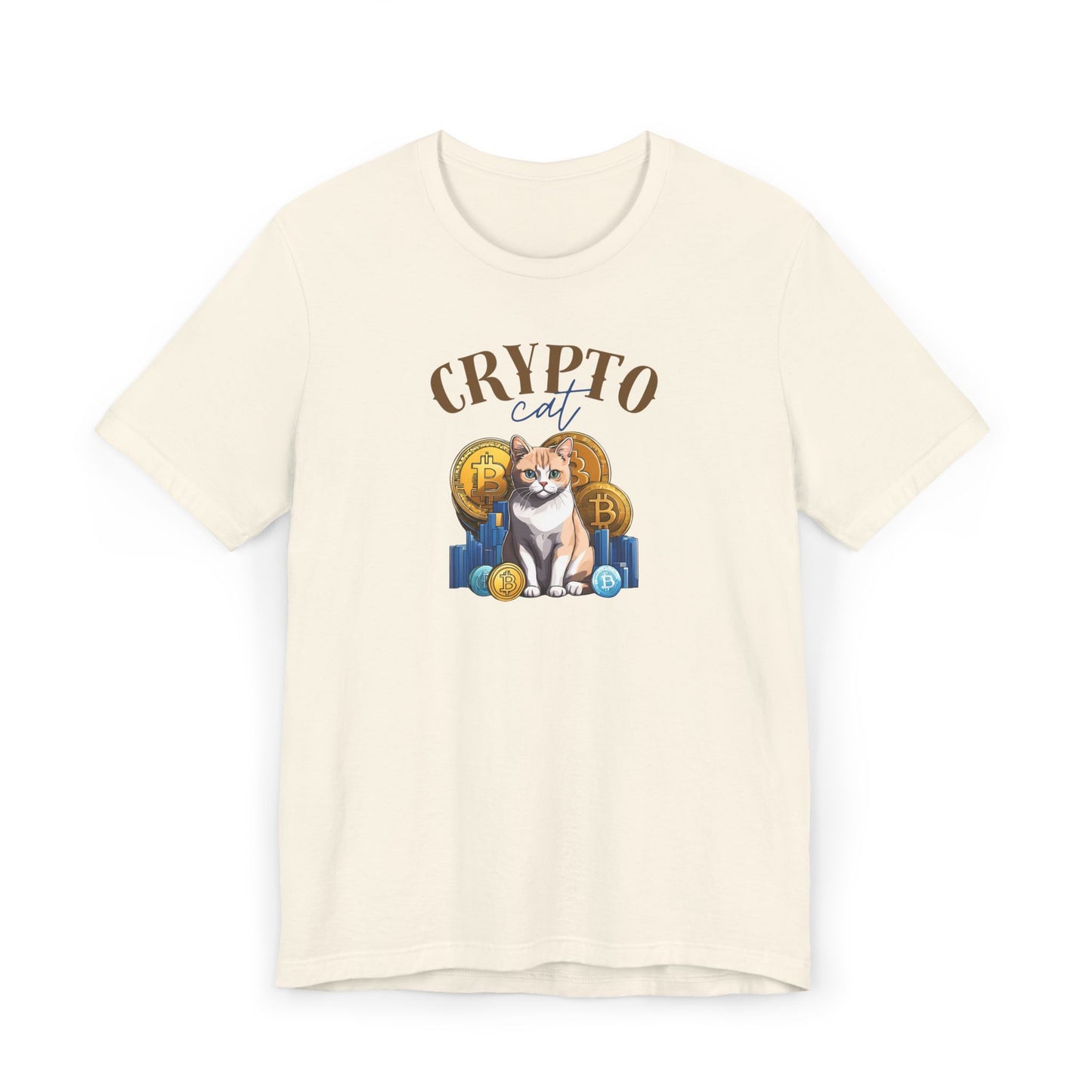Crypto Cat Unisex Jersey T - Shirt - T - Shirt - Epileptic Al’s Shop