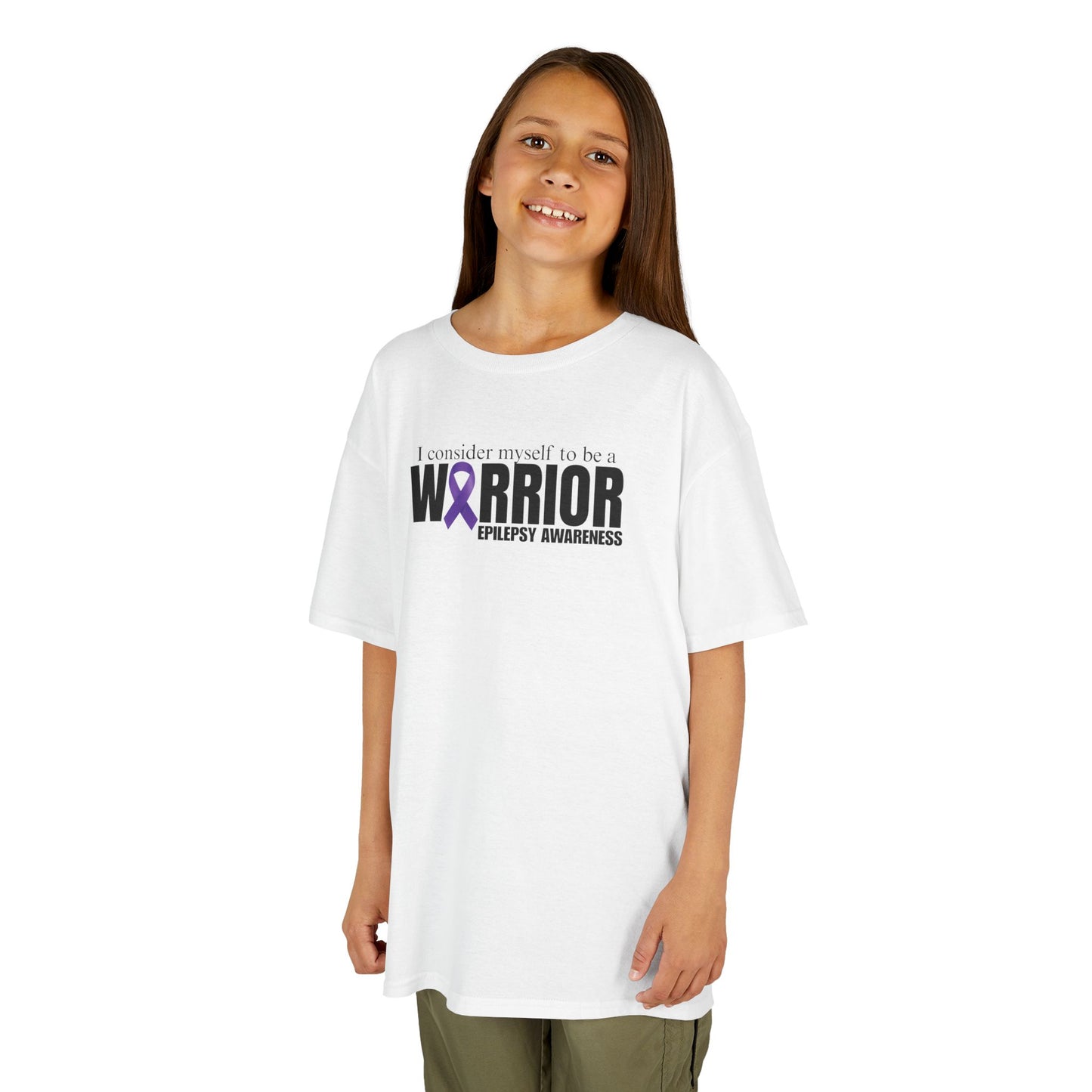Kids Warrior Awareness Tee - Empowering Design for Epilepsy Awareness