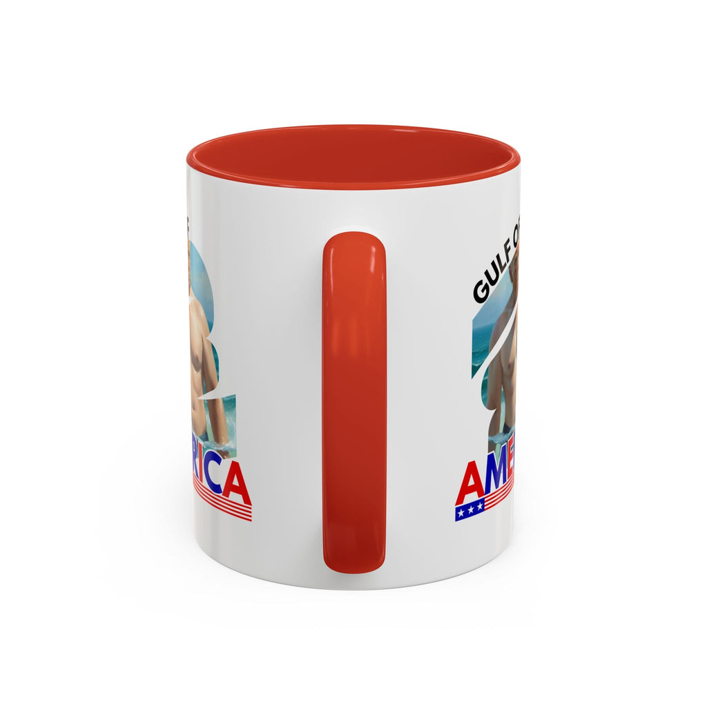 Trump's Gulf of America Accent Coffee Mug Printify