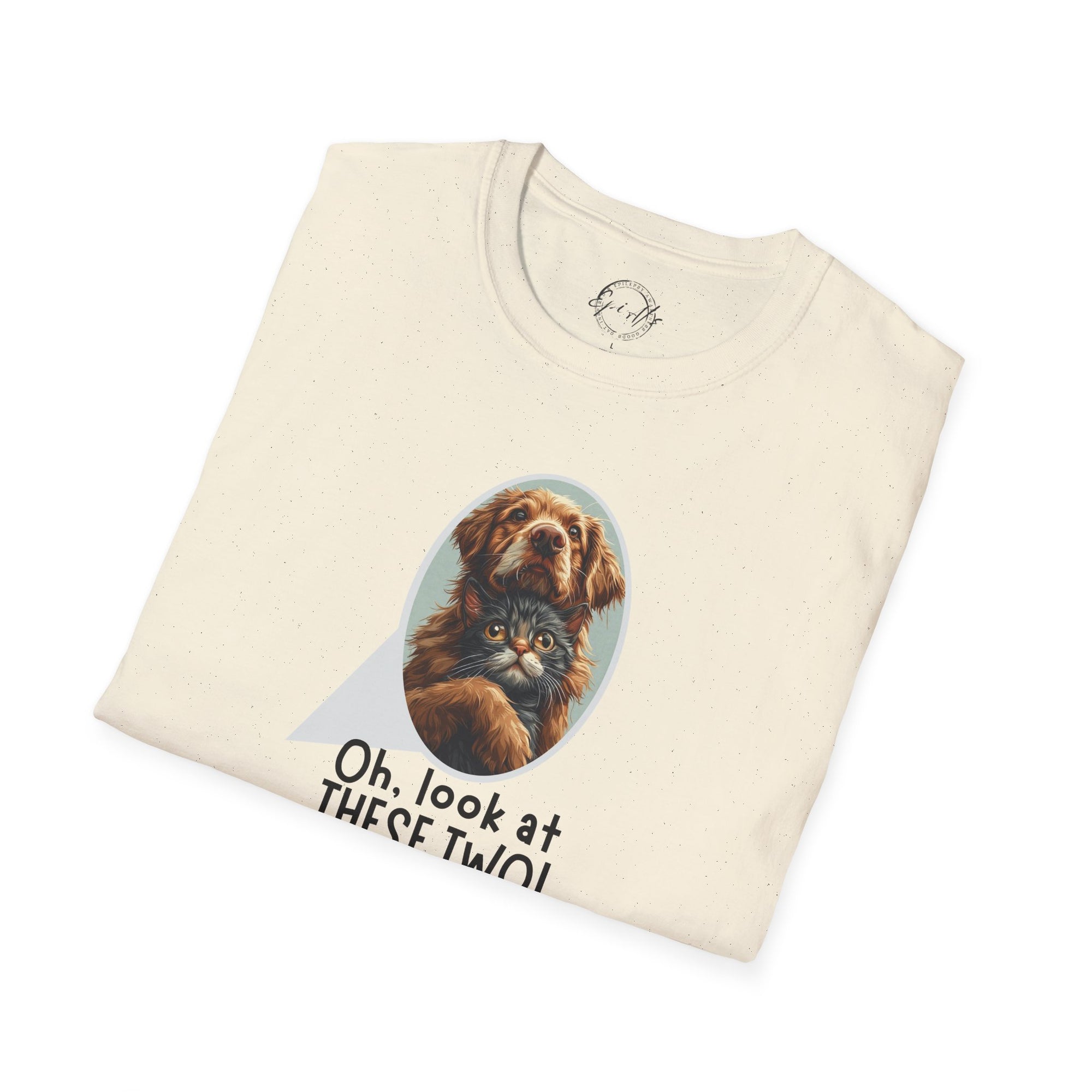 Oh Look at These Two! Unisex Softstyle T-Shirt