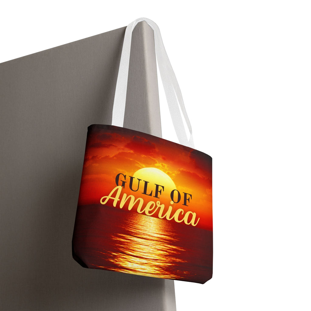 Gulf of America Sunset Tote Bag - Chic Beach Accessory Printify