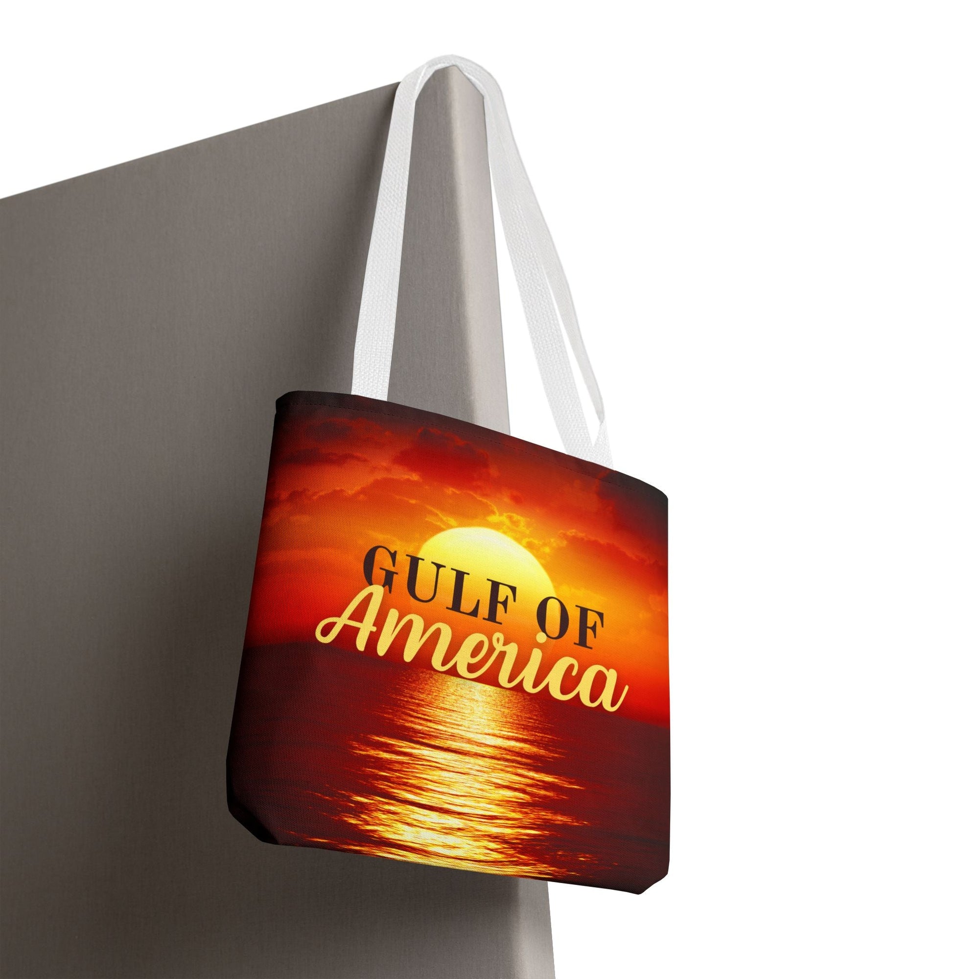 Gulf of America Sunset Tote Bag - Chic Beach Accessory Printify