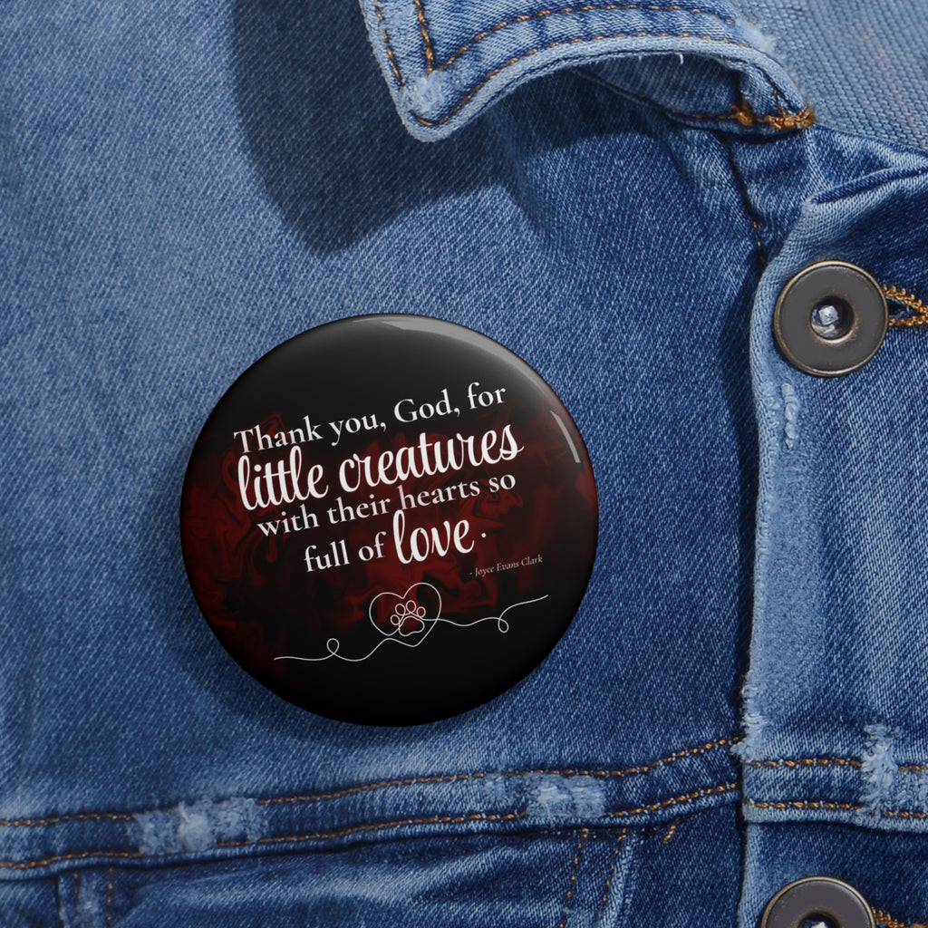Little Creatures Pin Buttons