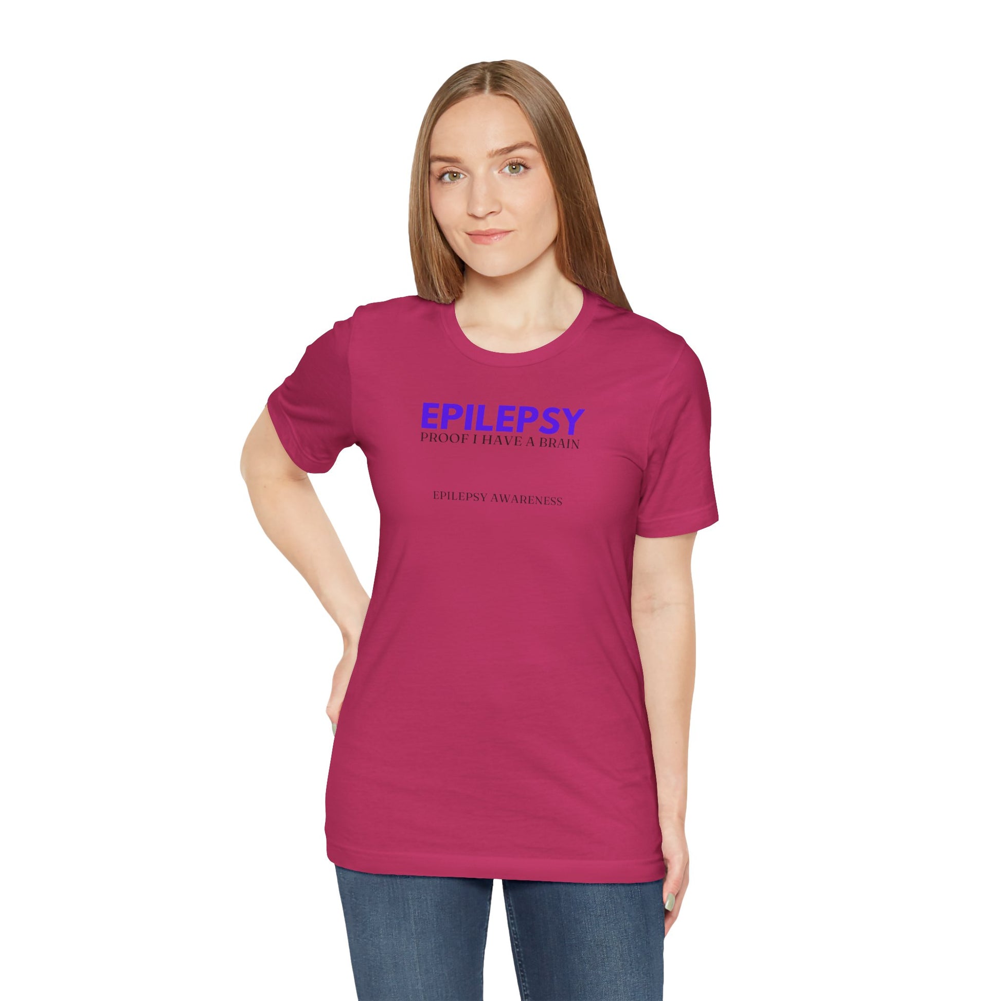 Brain Proof Unisex Jersey Short Sleeve Tee - T-Shirt - EpiAl's Shop