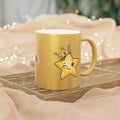 Main Character Energy Metallic Coffee Mug | Gold or Silver 11 oz Mug